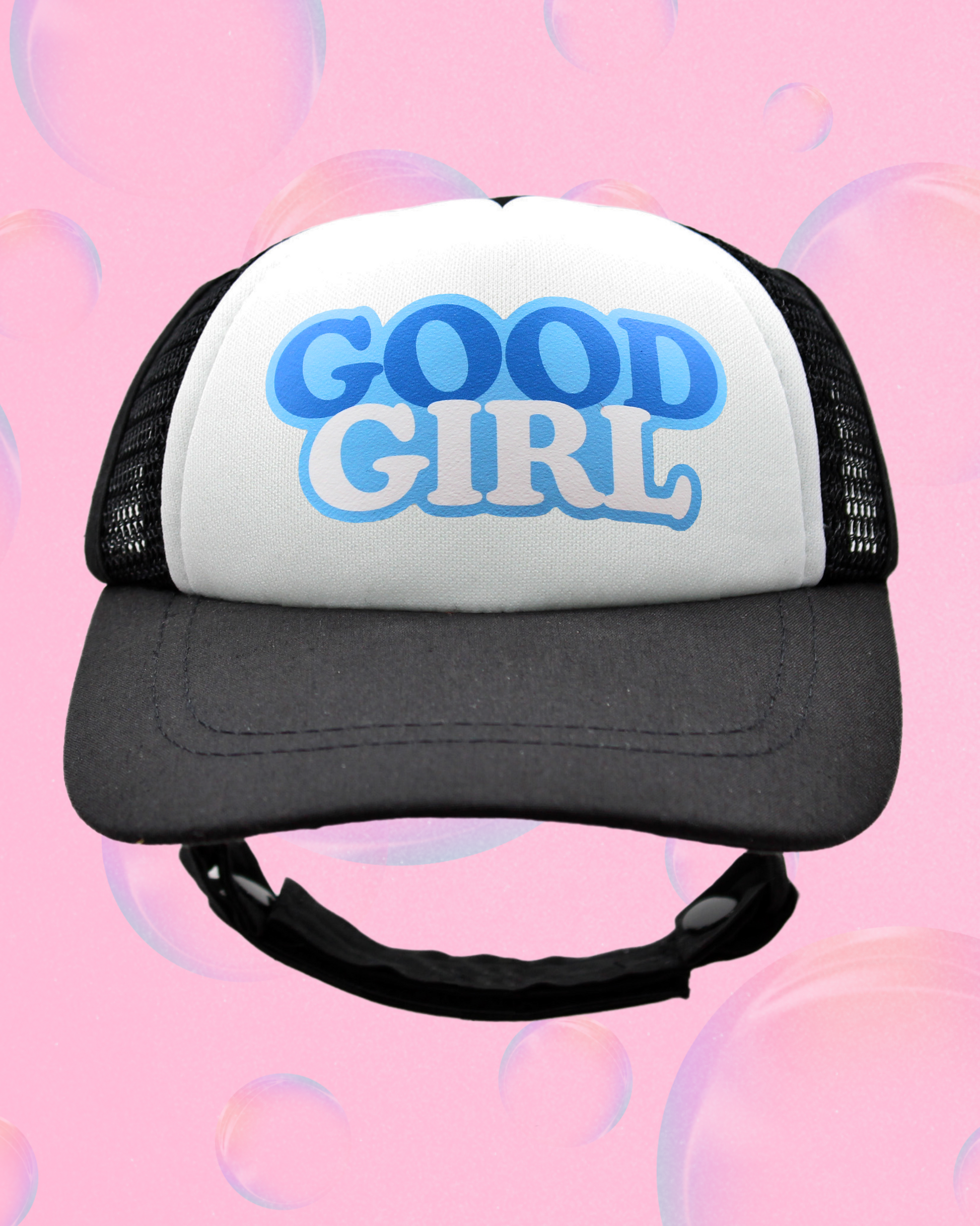 good girl bubble text