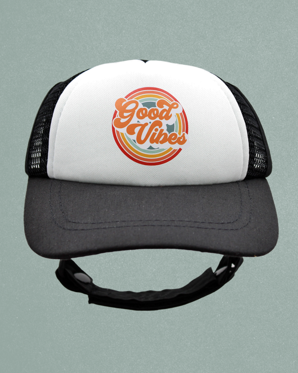 good vibes cat hat