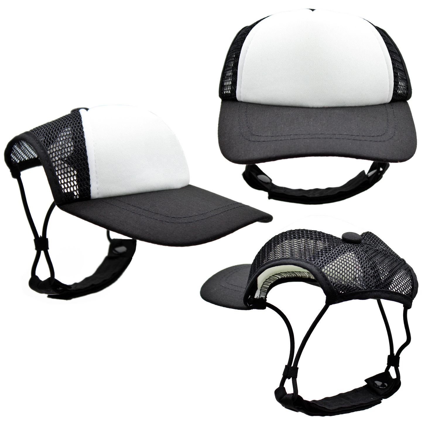 DIY PupLid Trucker Hats - White Foam - All Sizes