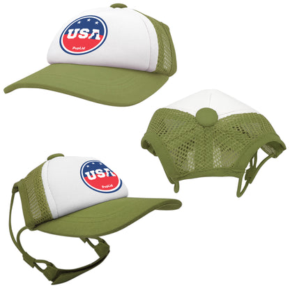 PupLid USA Designs | Size Small Dog Hat