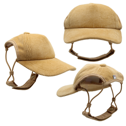 Corduroy Trucker Hats for Dogs | All Sizes