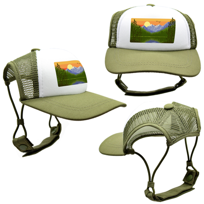 PupLid Landscape Designs | Size Large Dog Hat