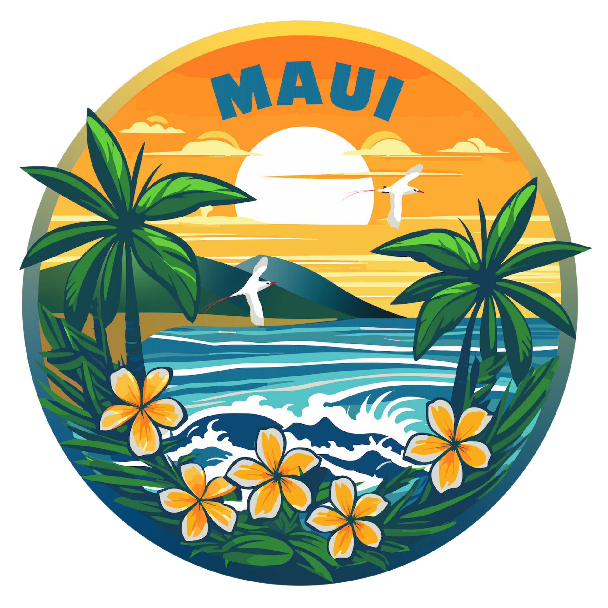maui sunset | pawsitive partner