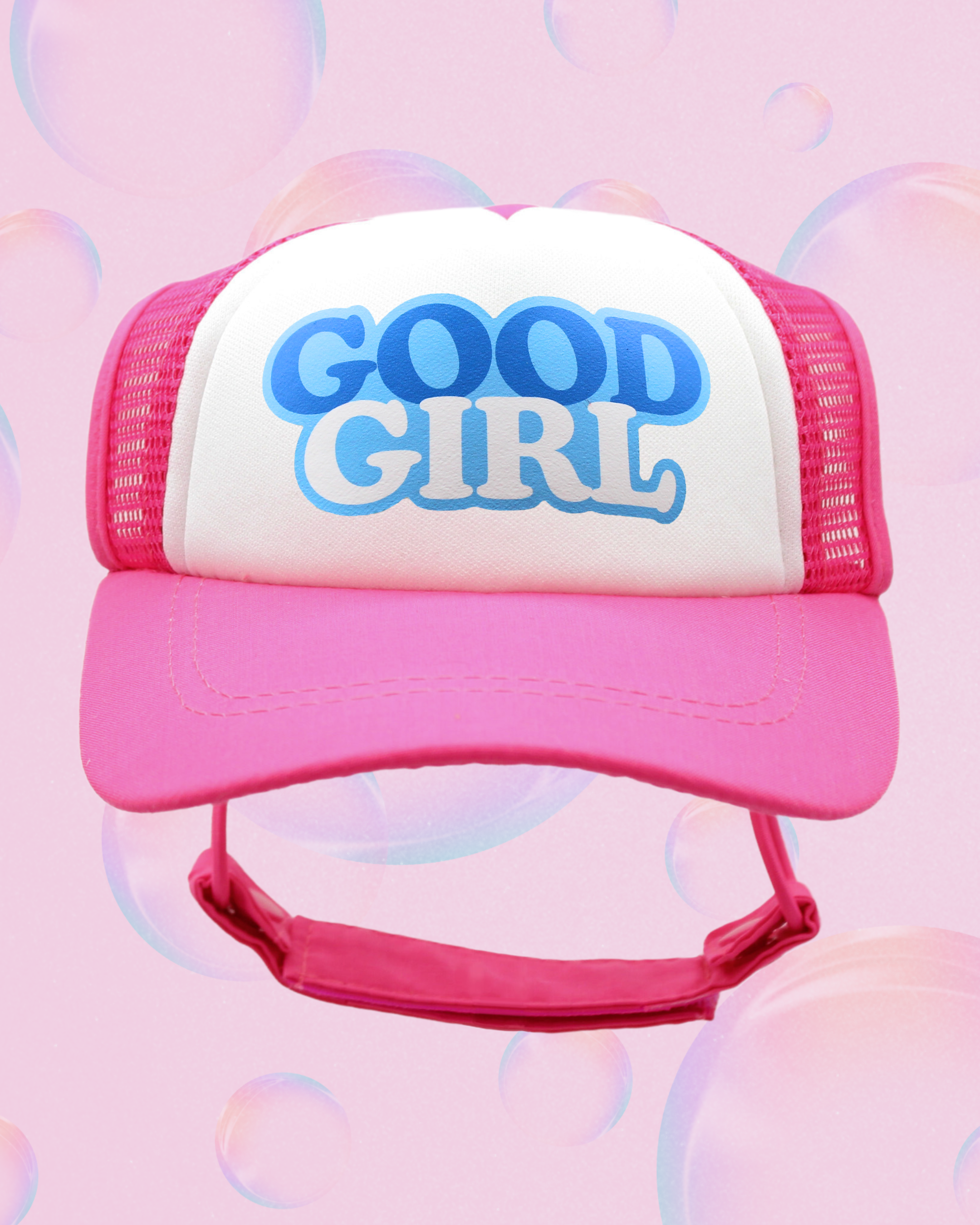 good girl bubble text