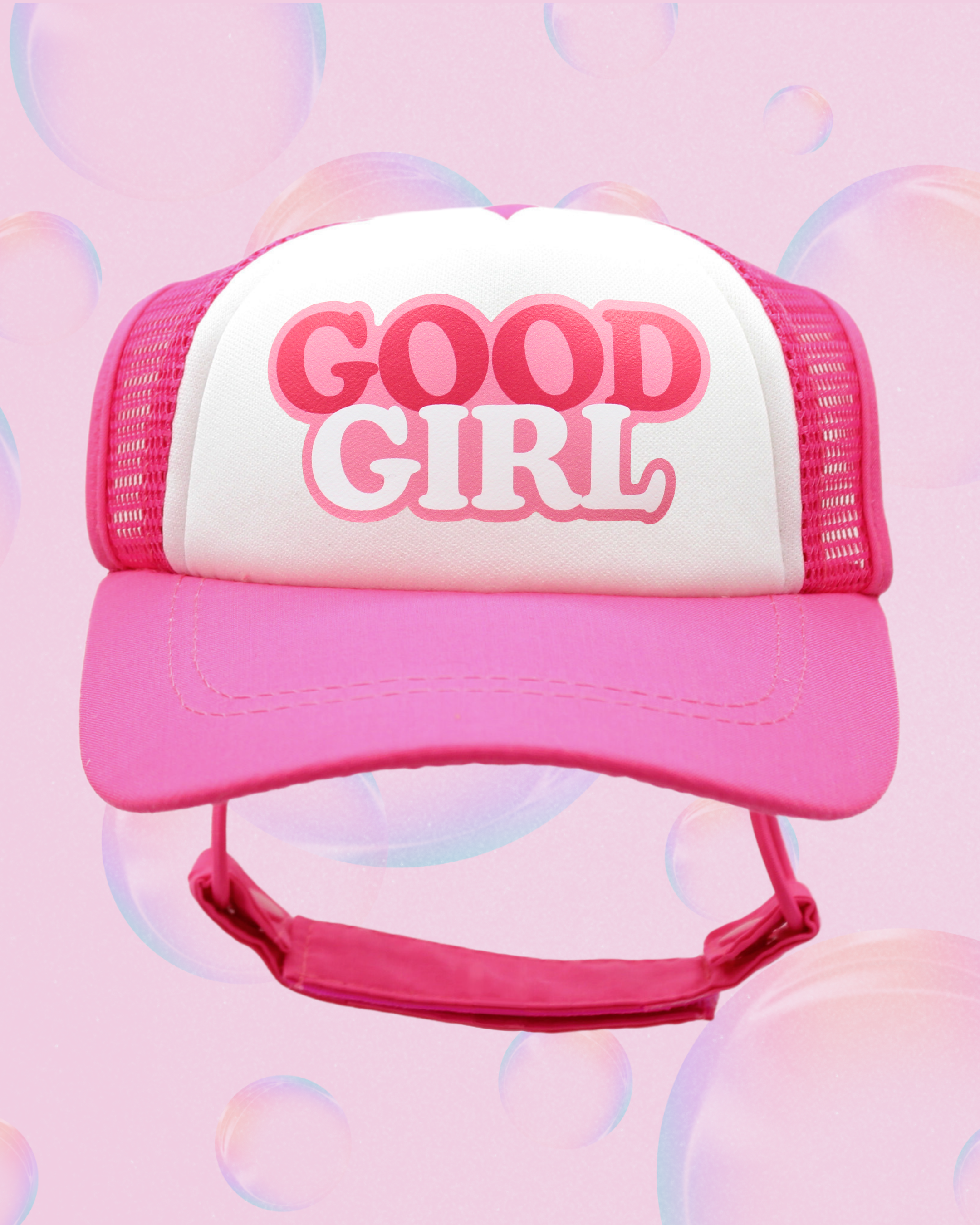 good girl bubble text