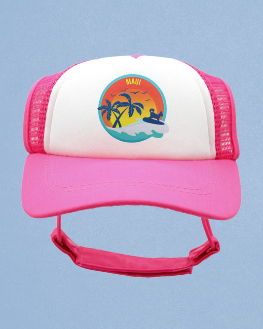 maui surfer dog