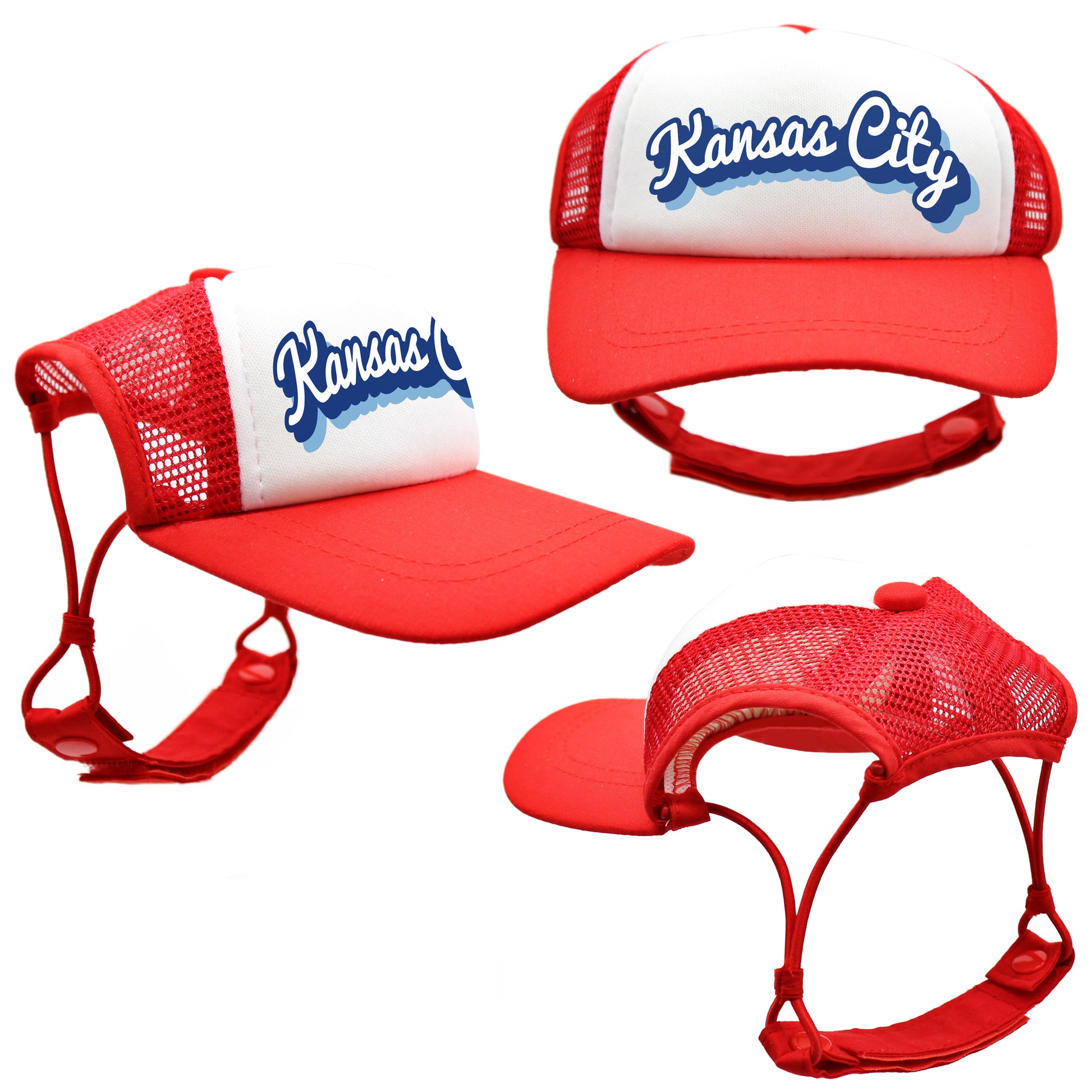 Kansas City Chiefs Pet Baseball Hat - Medium