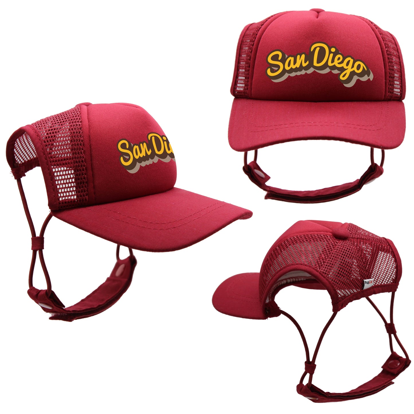 PupLid Cities & States | Solid Colors | Size XXS Dog Hat