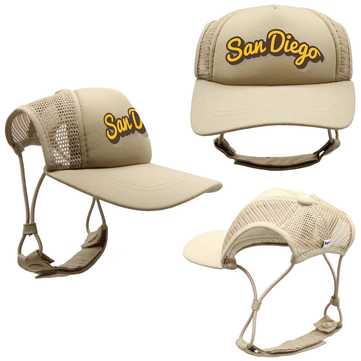 PupLid Cities & States | Solid Colors | Size XS Dog Hat
