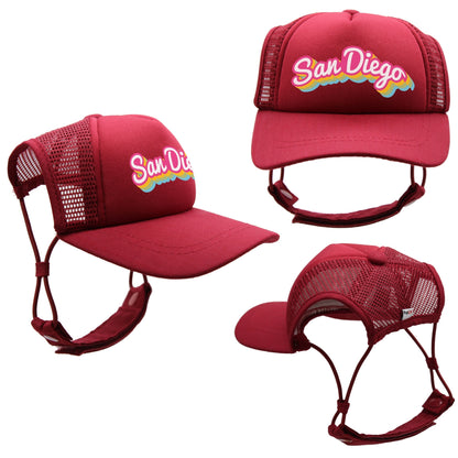 PupLid Cities & States | Solid Colors | Size Large Dog Hat