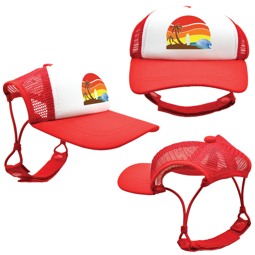 PupLid Sunset Designs | Size XS Dog Hat