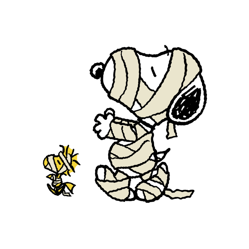Snoopy & Woodstock Mummy Duo