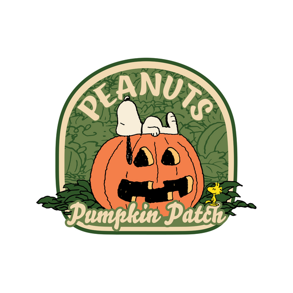 Snoopy & Woodstock Pumpkin Patch