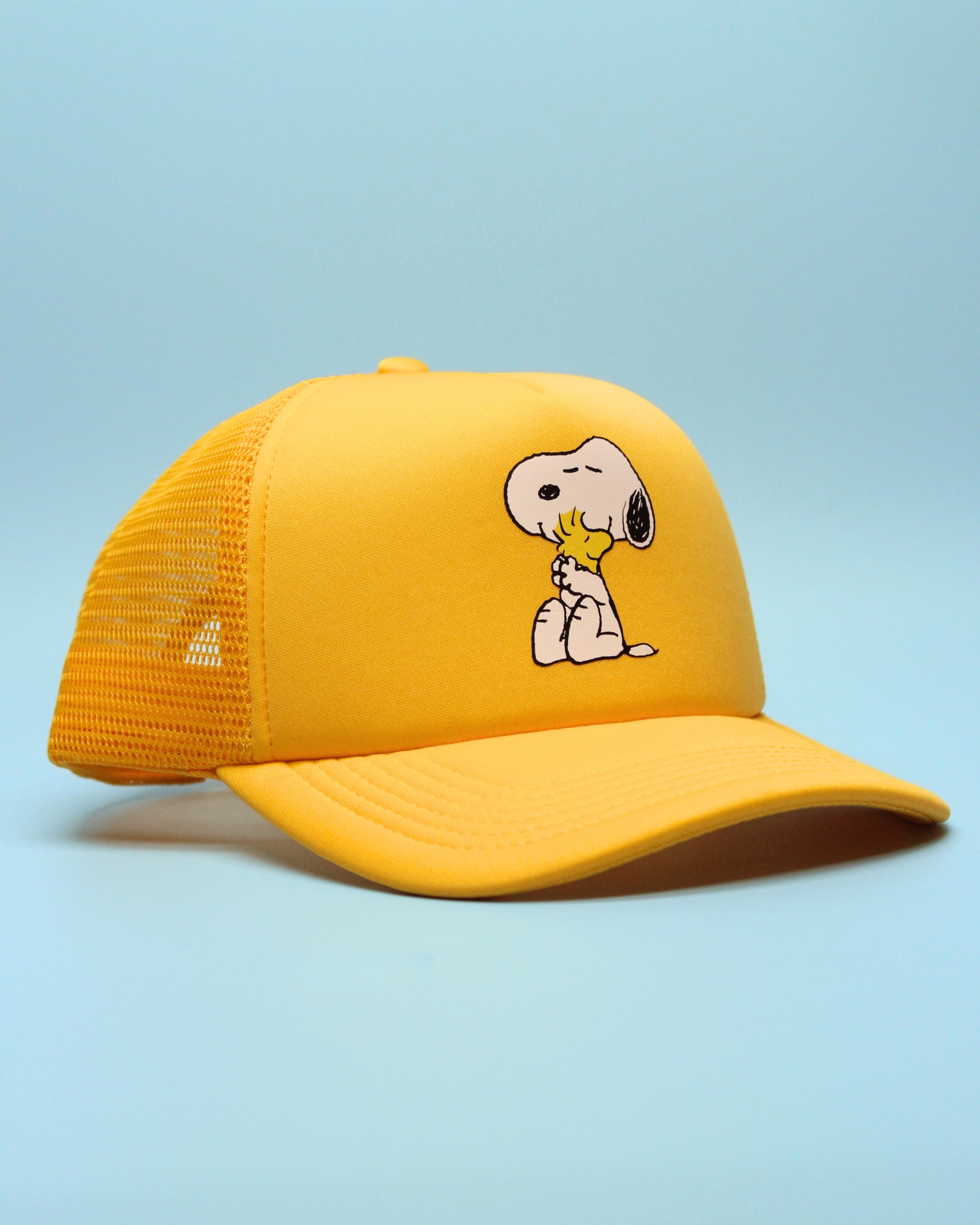 snoopy & woodstock hug | matching human hat