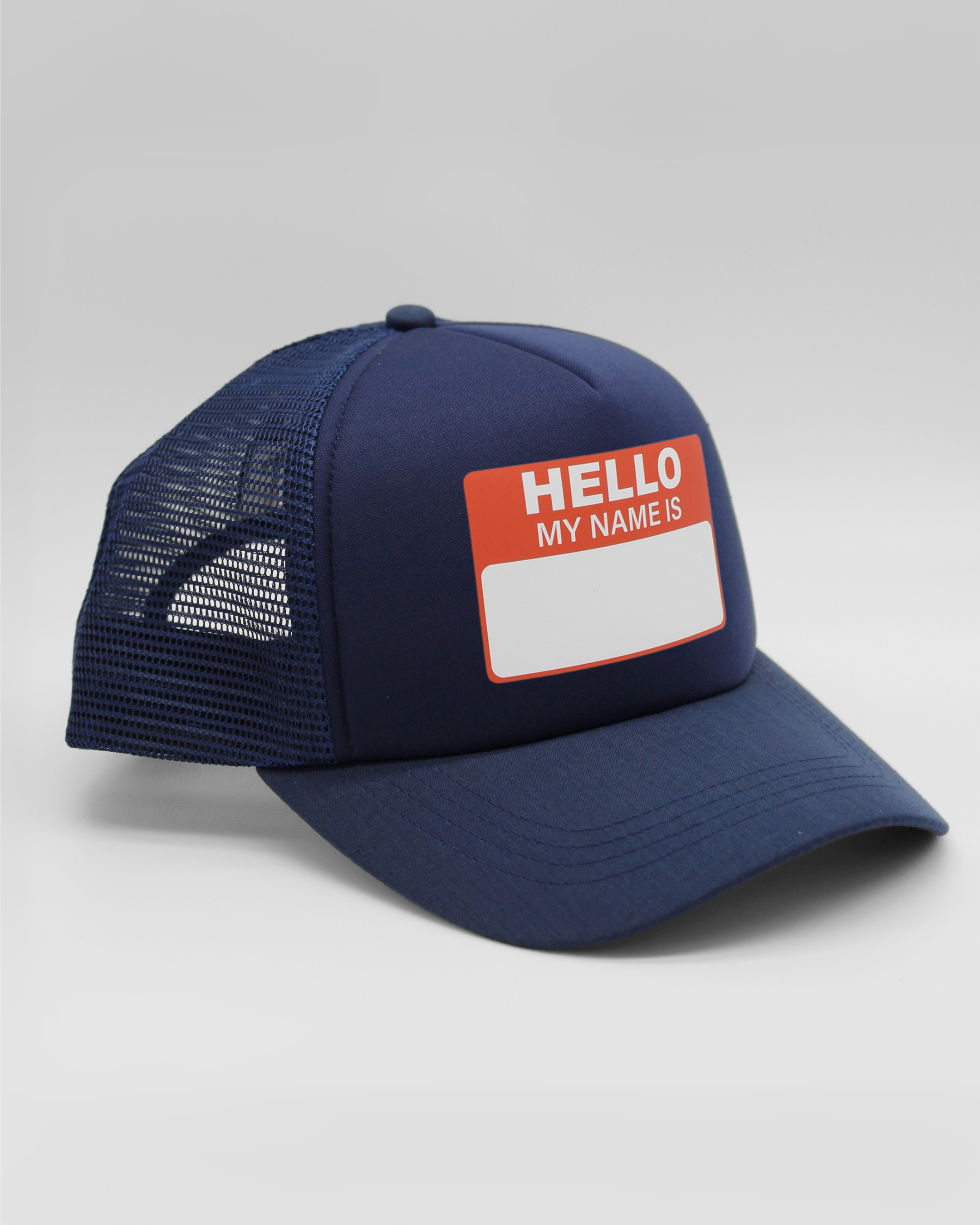 HELLO MY NAME IS | matching human hat