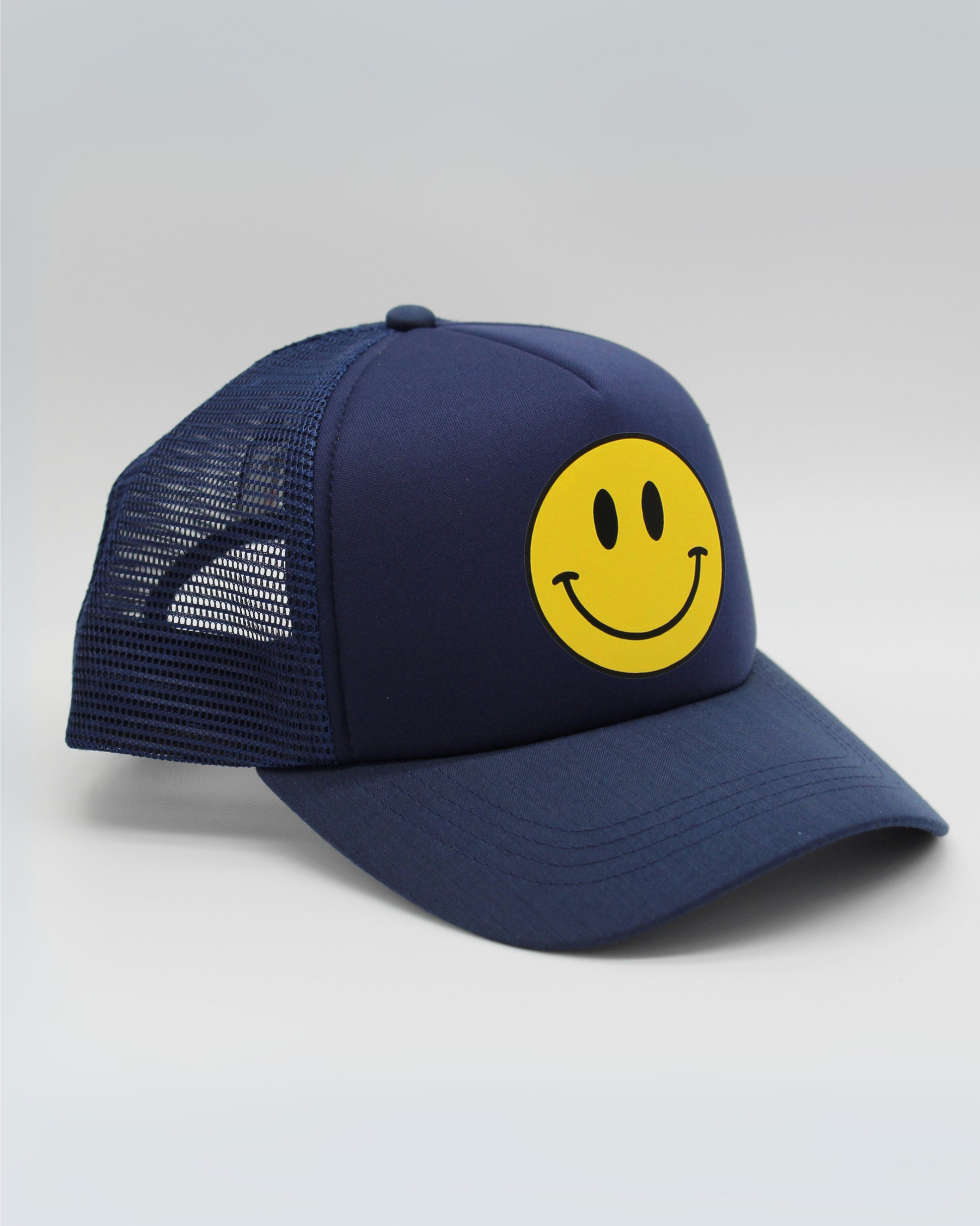 smiley matching human hat
