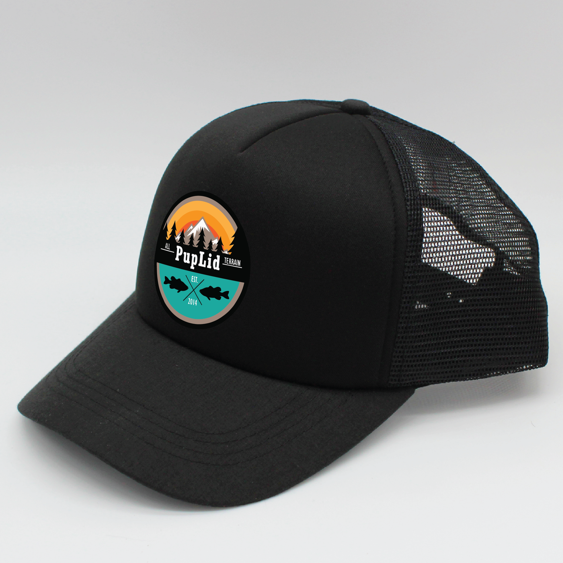 sunset designs matching human hat