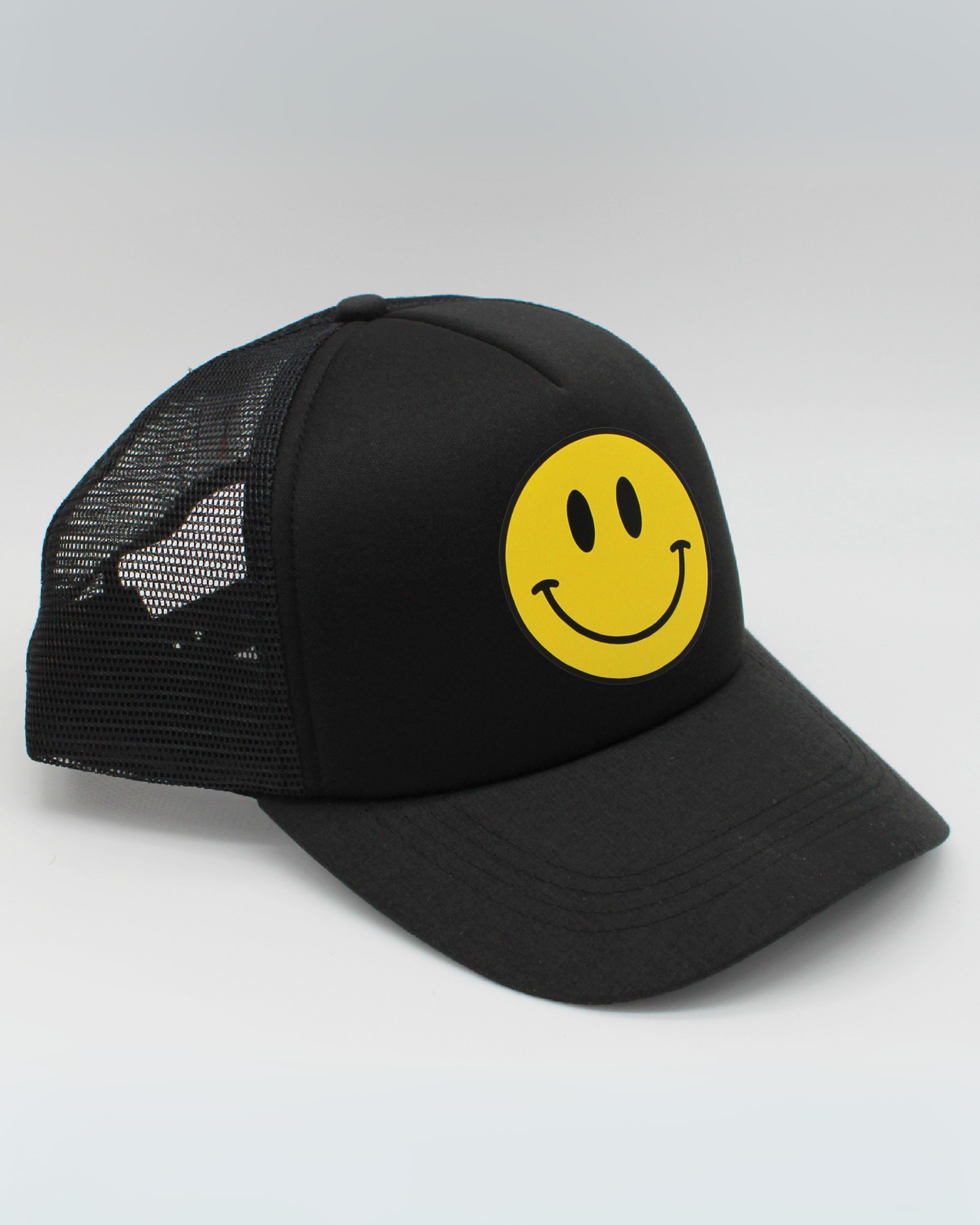 smiley matching human hat