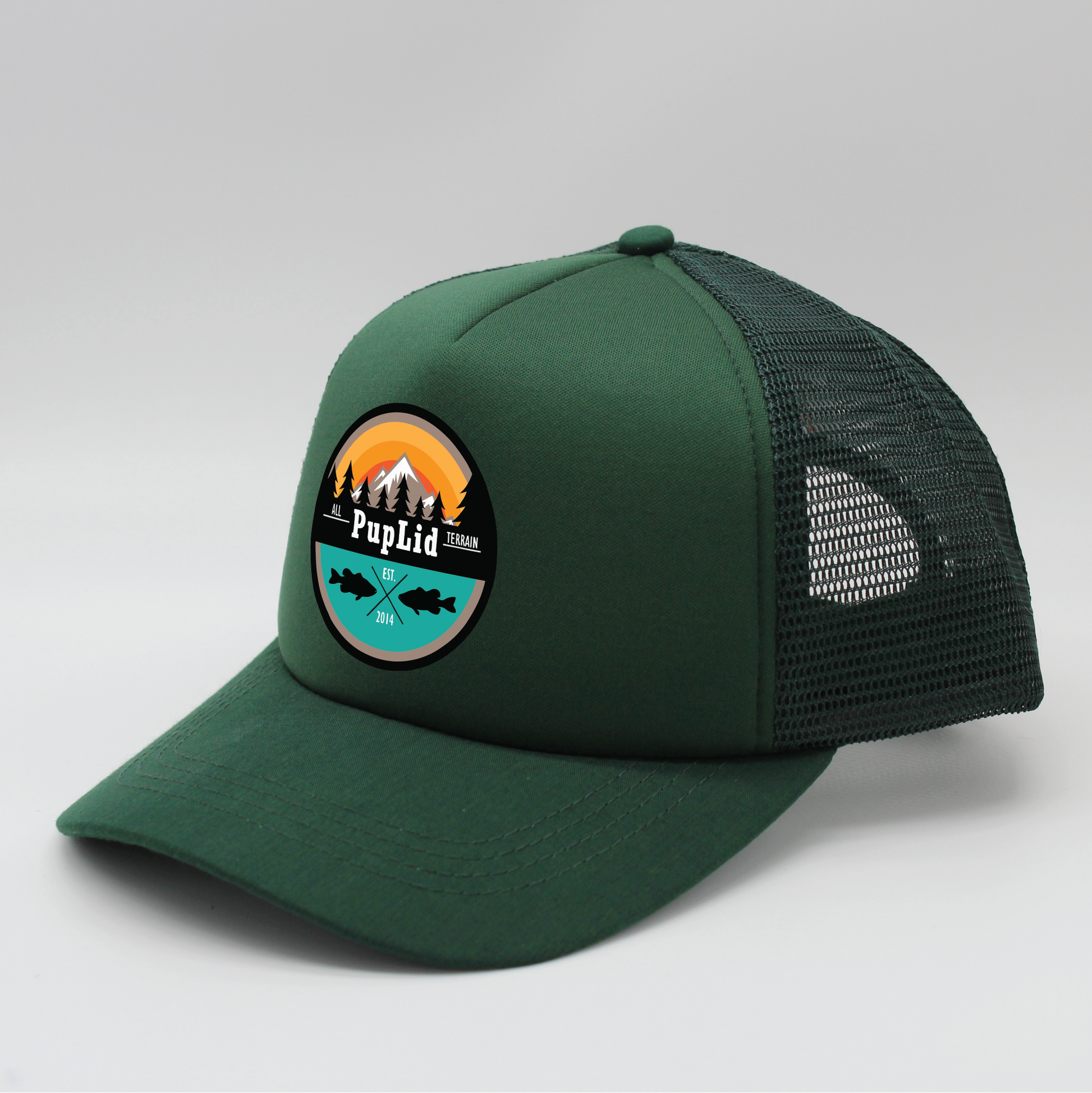 sunset designs matching human hat