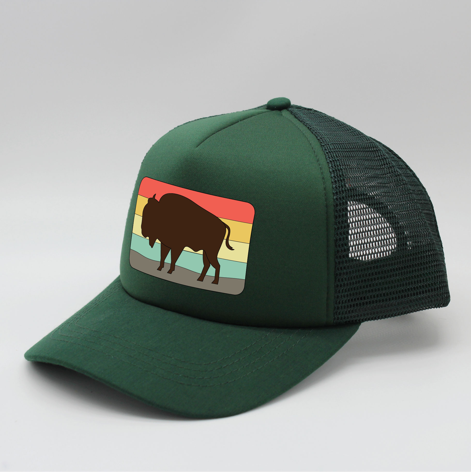 nature designs matching human hat