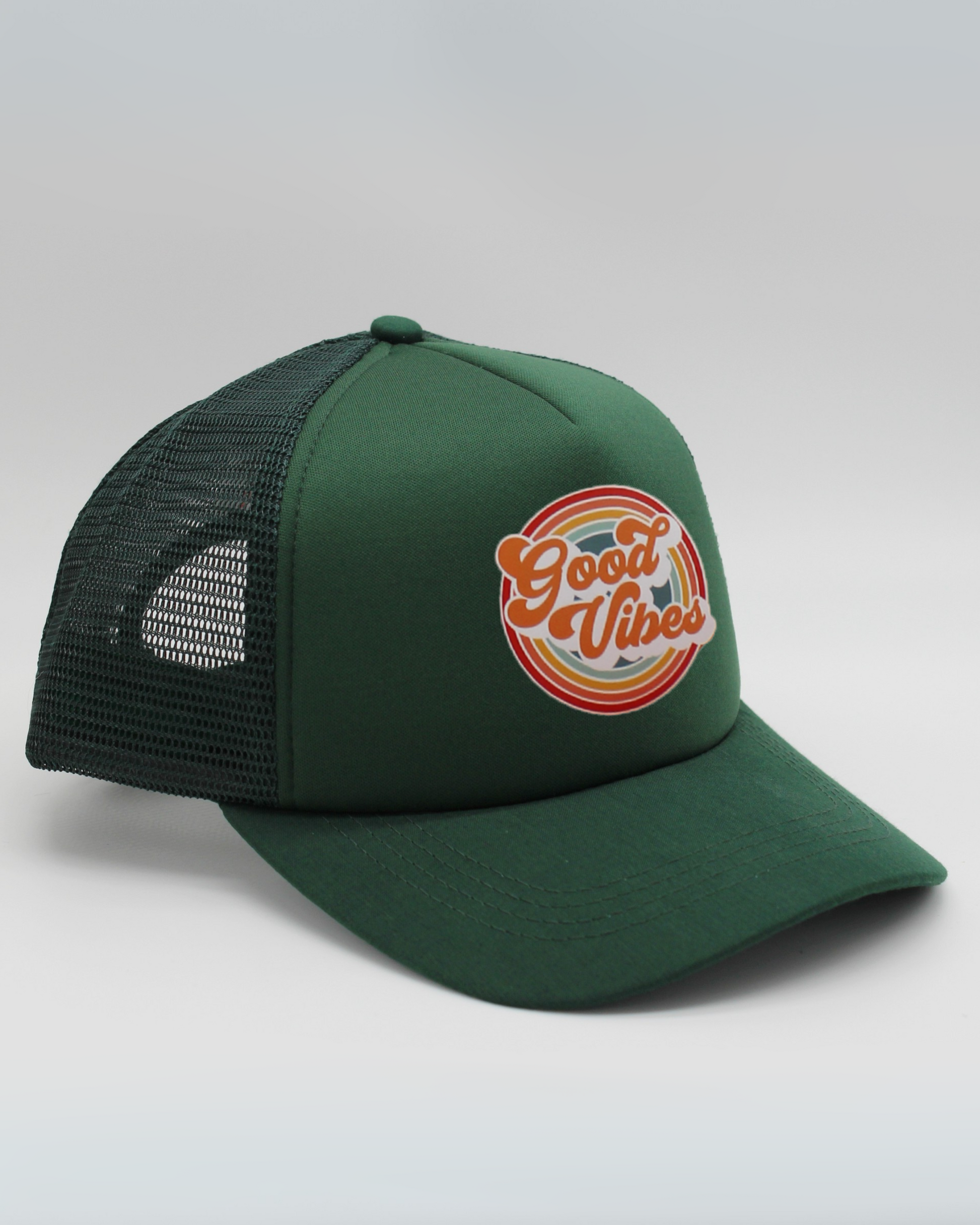 good vibes matching human hat