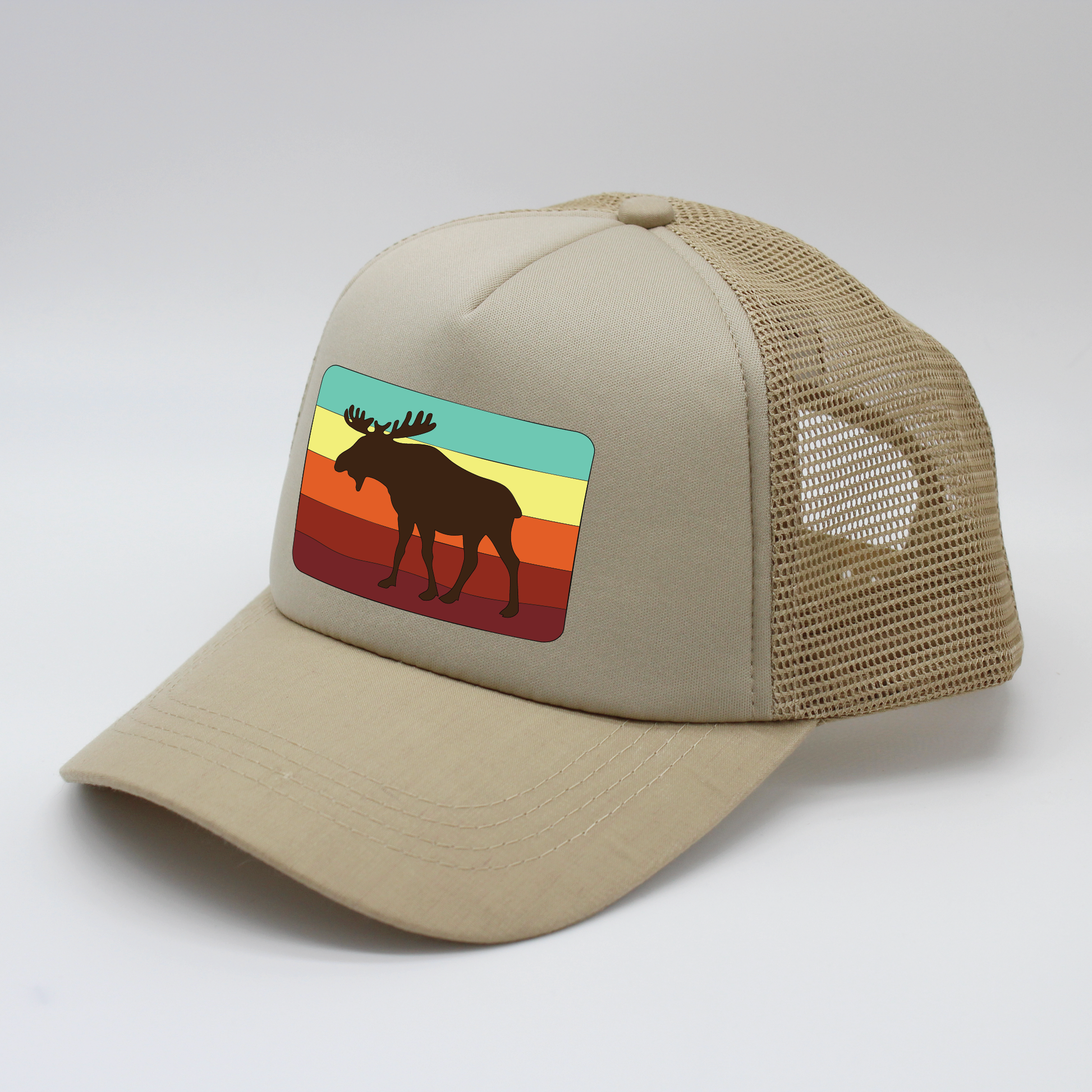 nature designs matching human hat