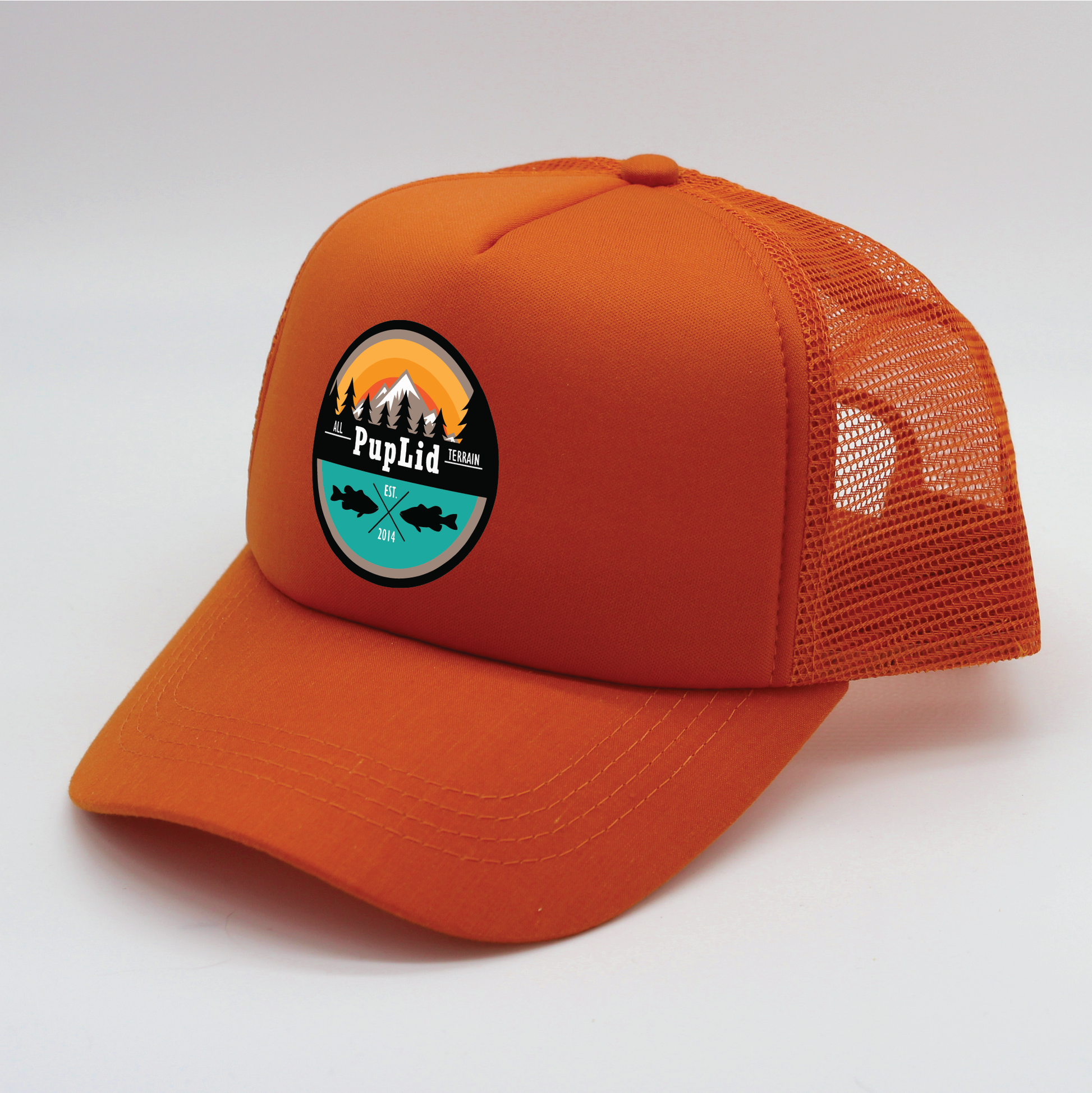 sunset designs matching human hat