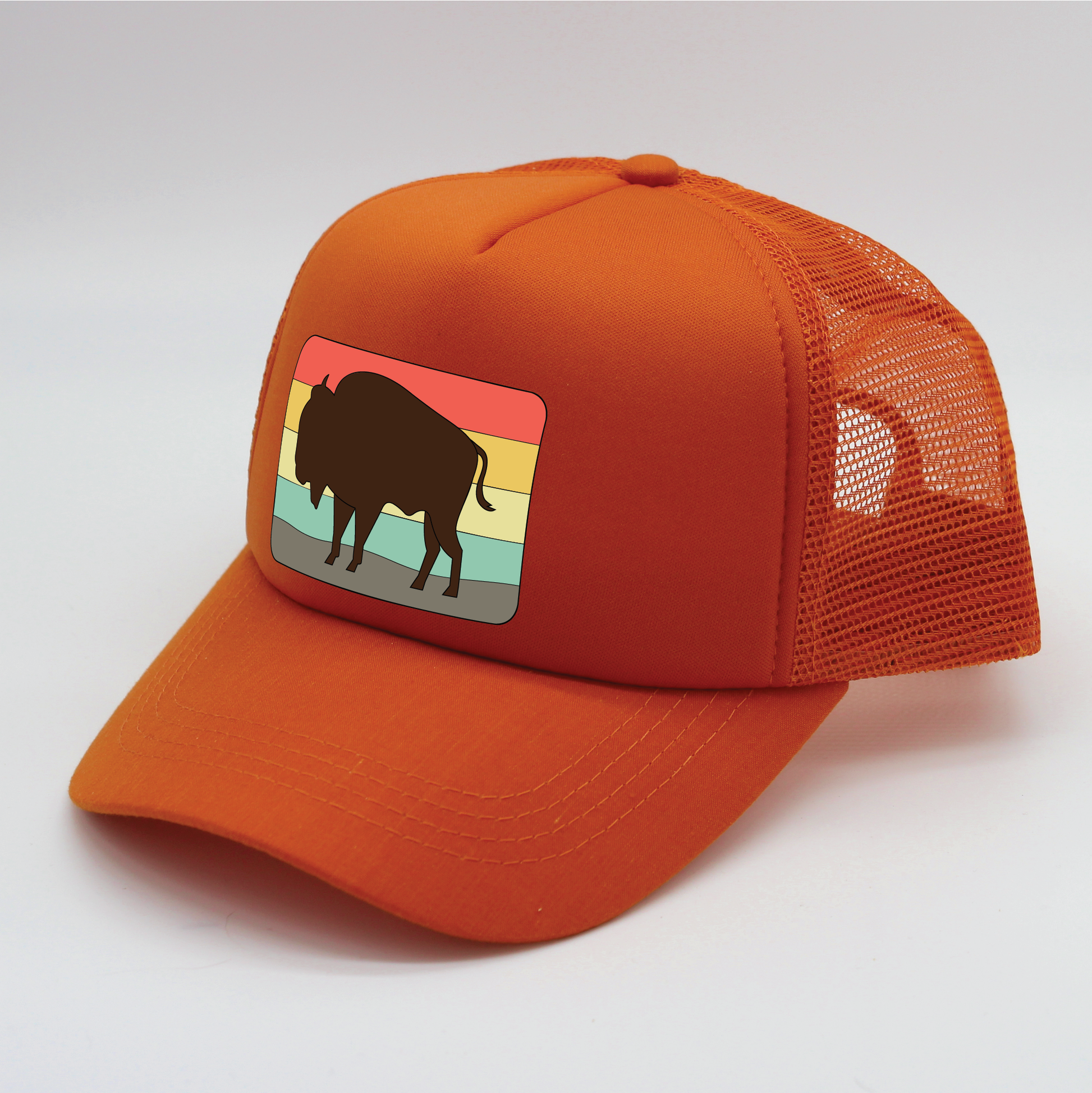 nature designs matching human hat