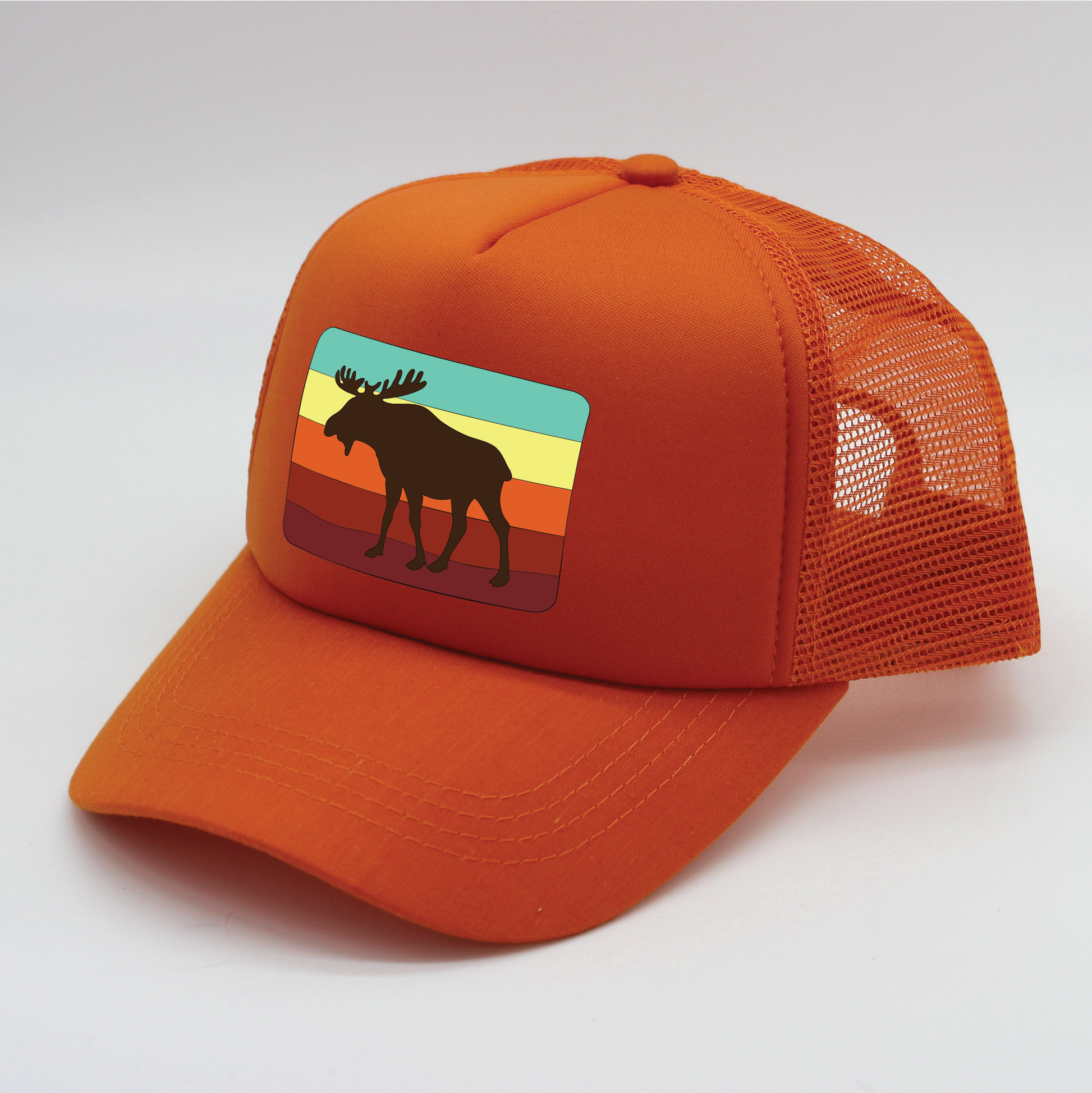 nature designs matching human hat