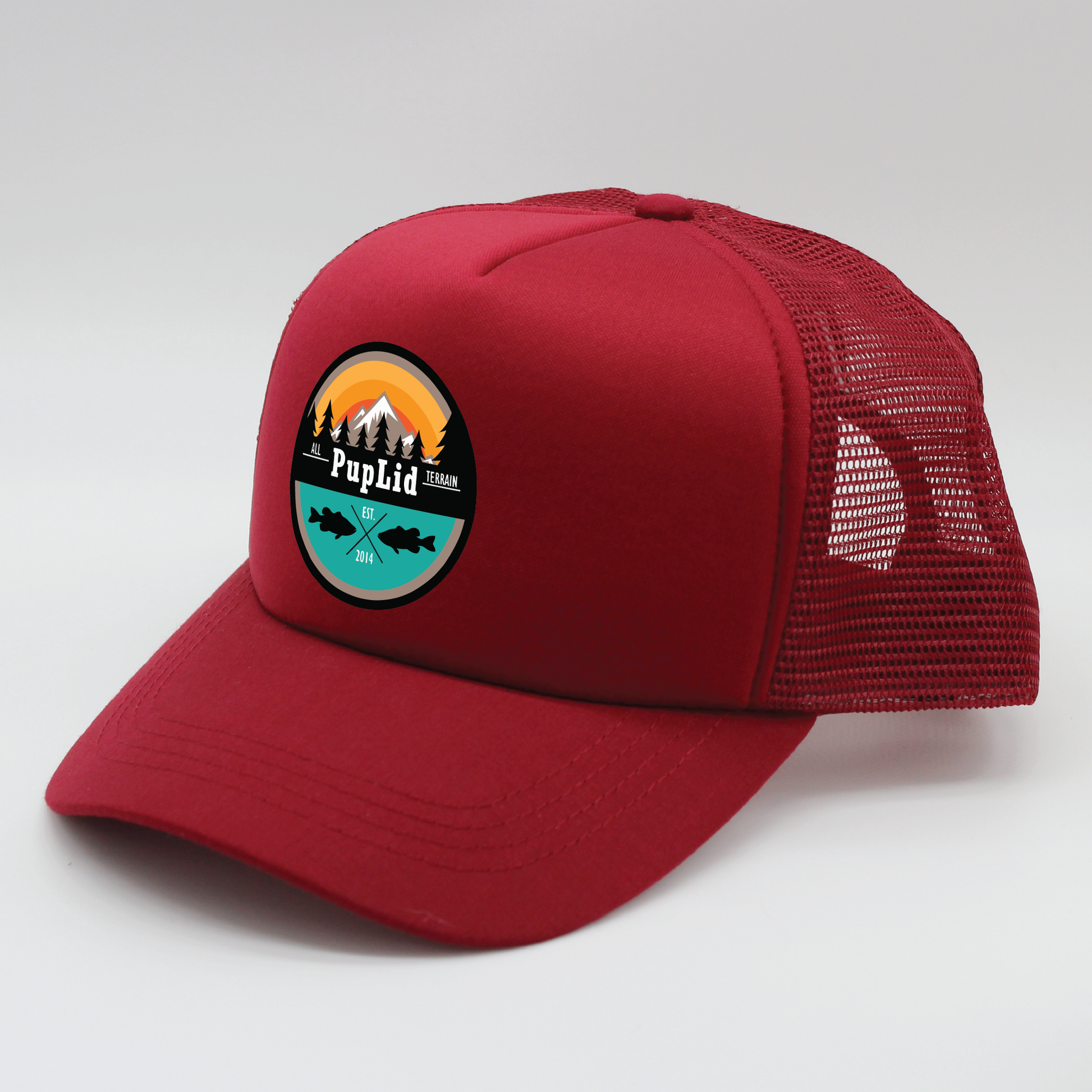 sunset designs matching human hat