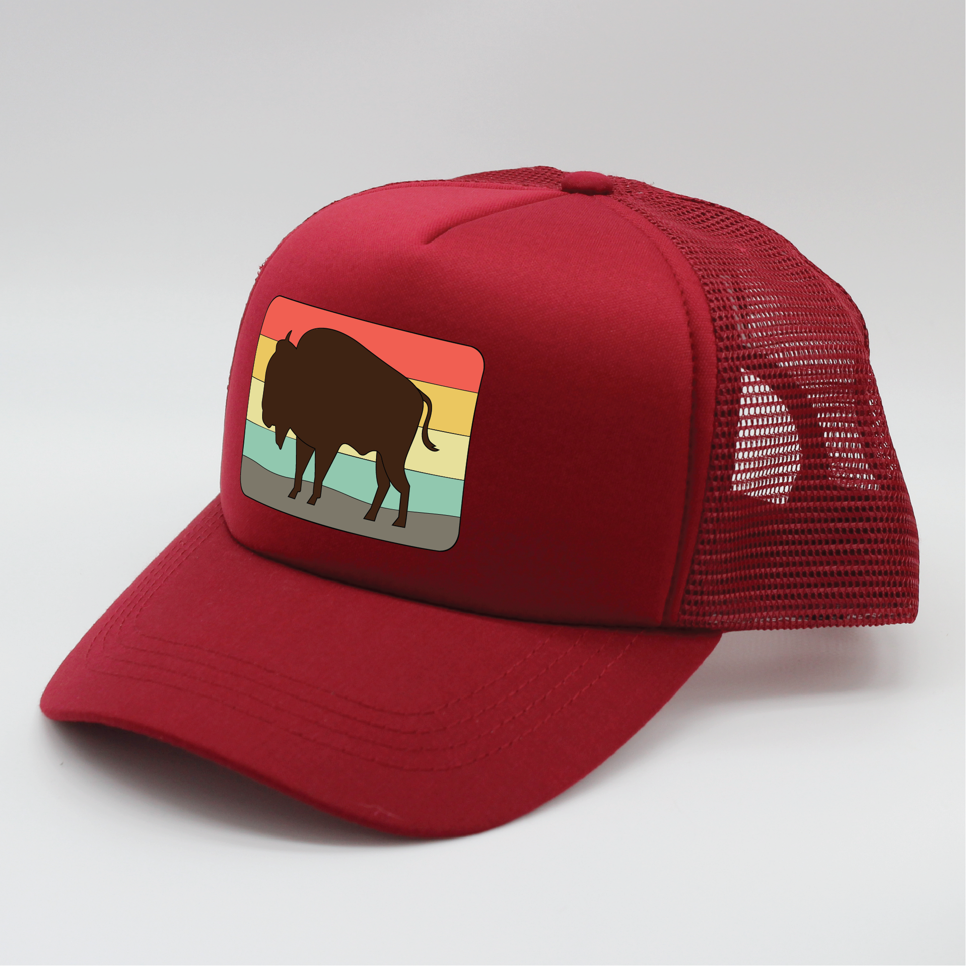 nature designs matching human hat