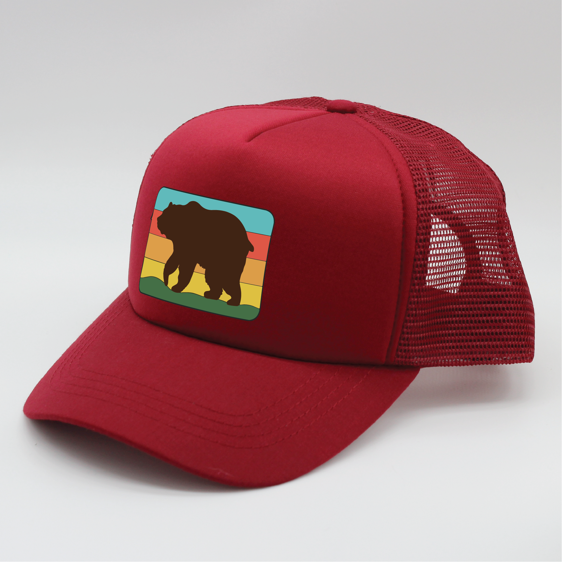 nature designs matching human hat