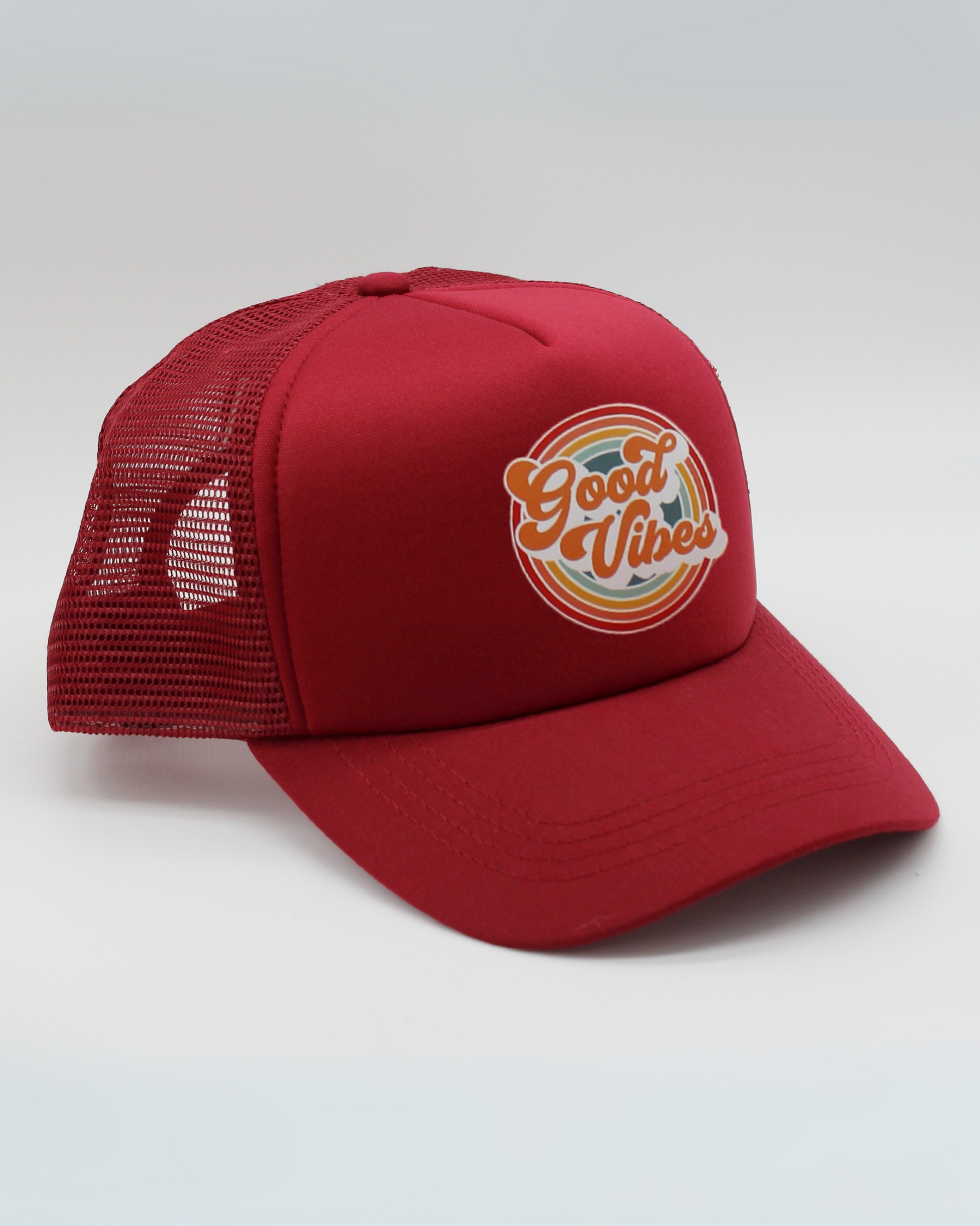 good vibes matching human hat