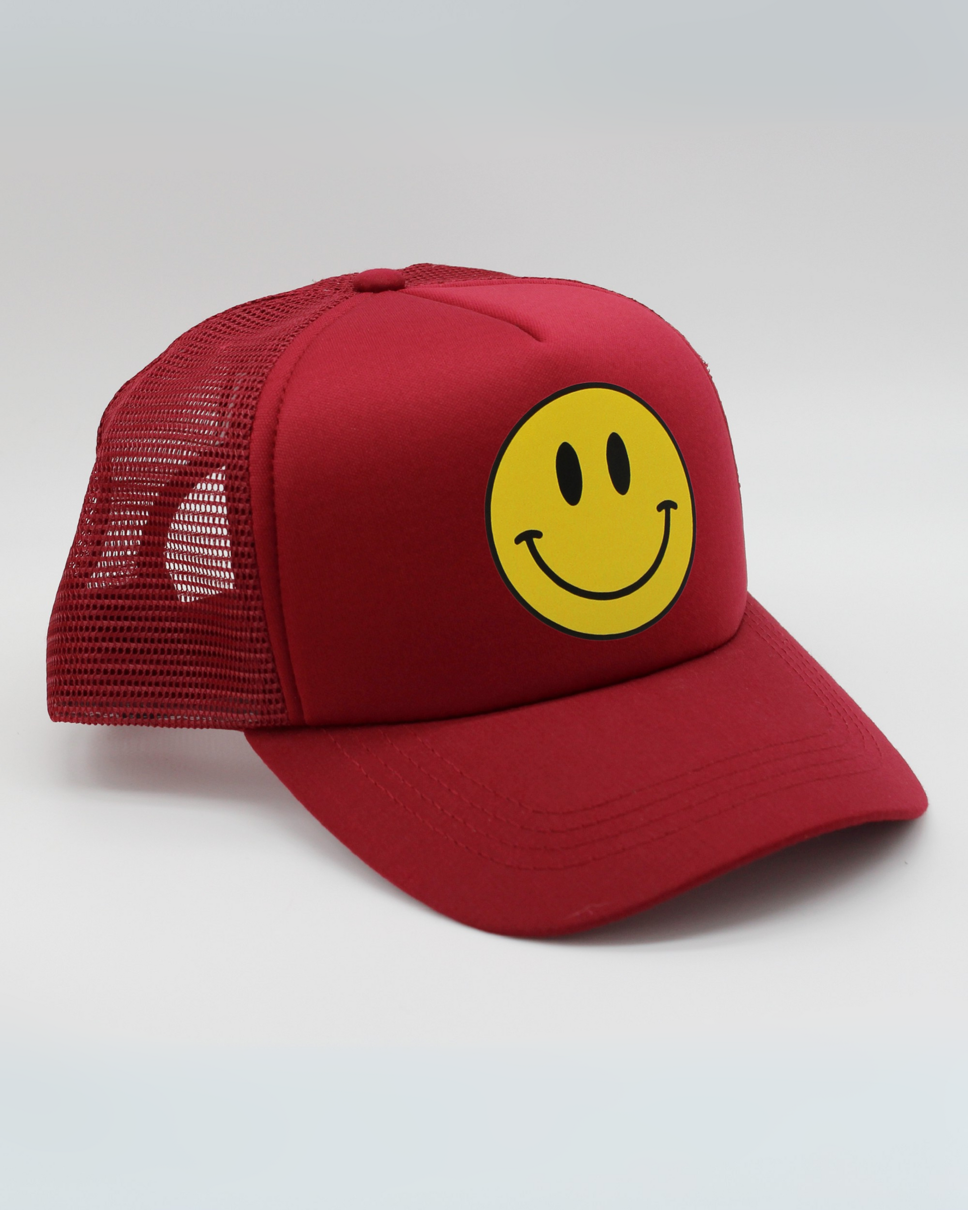 smiley matching human hat