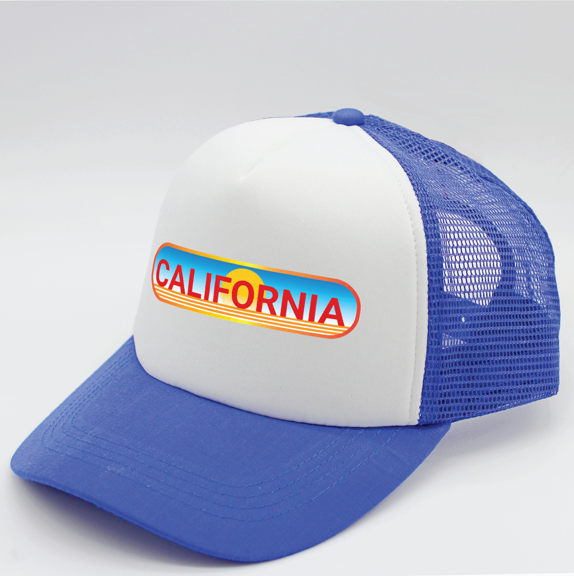 sunset designs matching human hat
