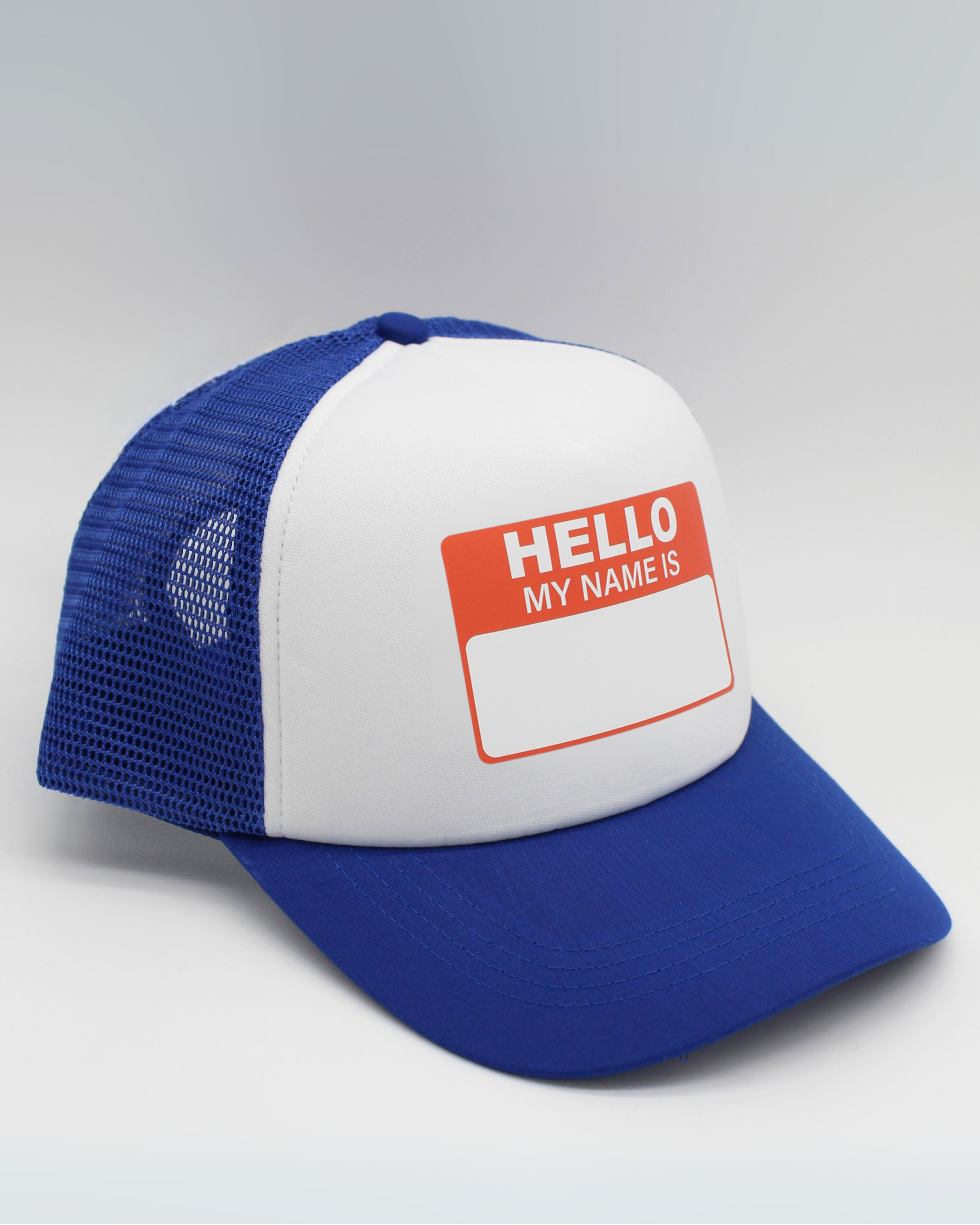 HELLO MY NAME IS | matching human hat