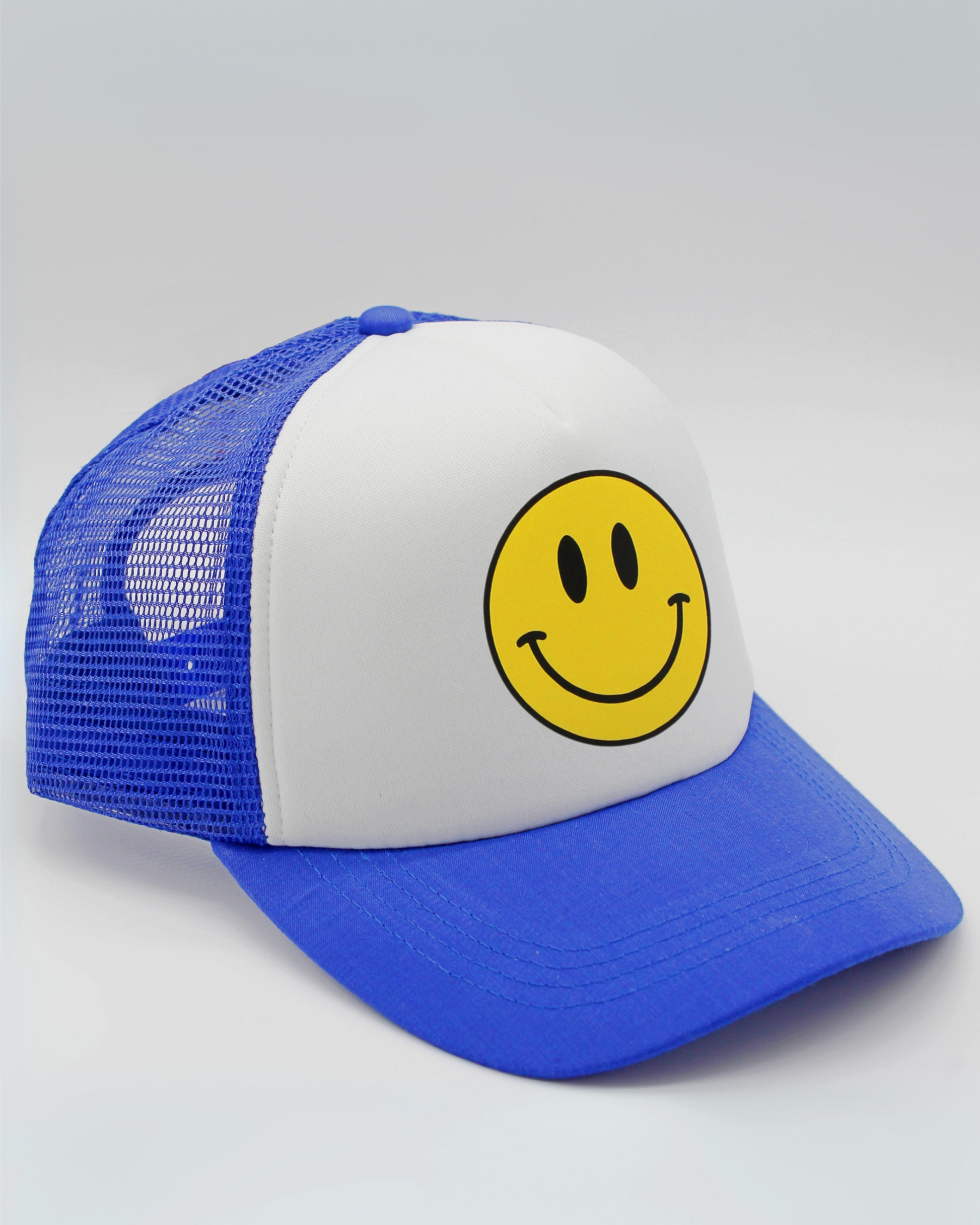 smiley matching human hat