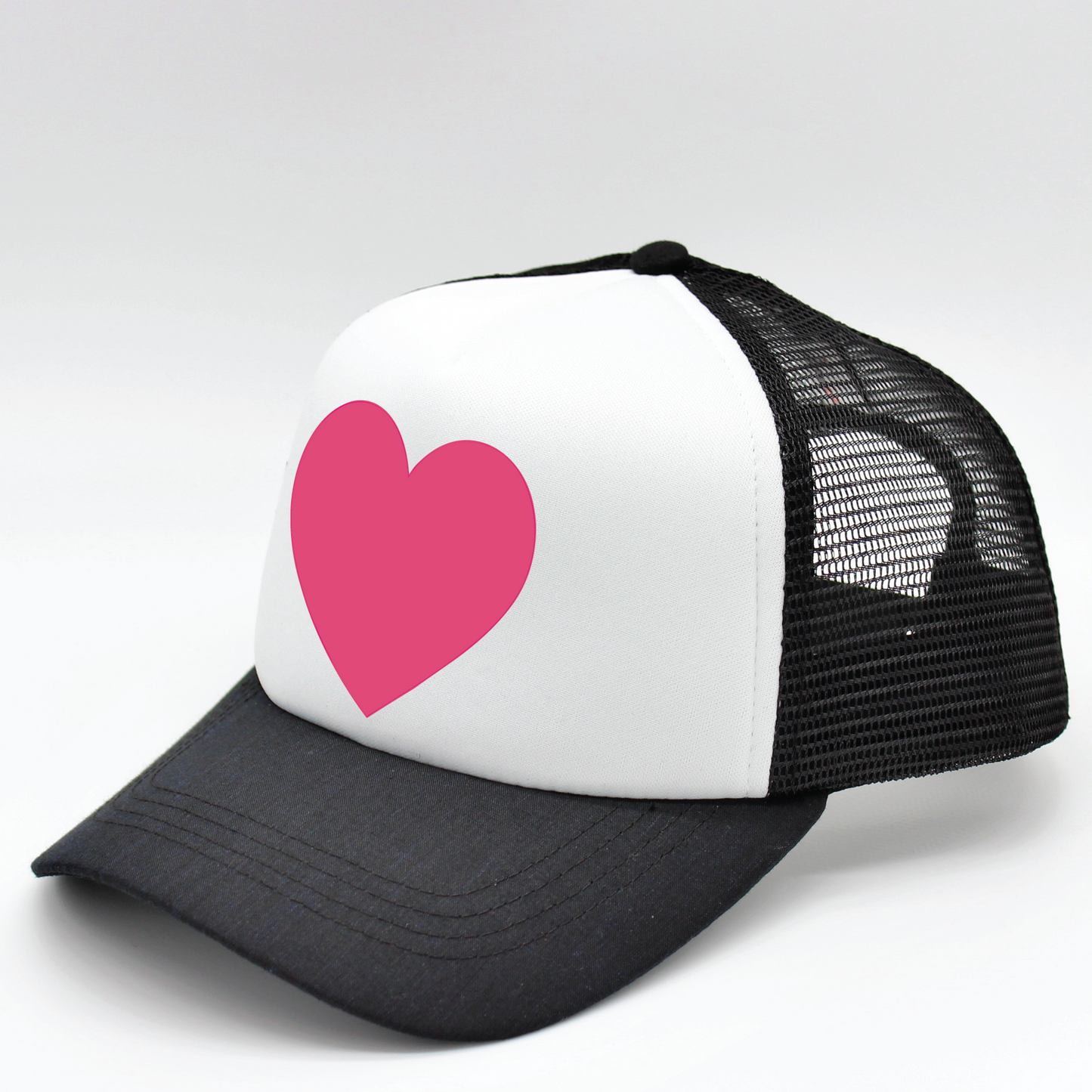 Heart Trucker Hat - Matching Human Hat