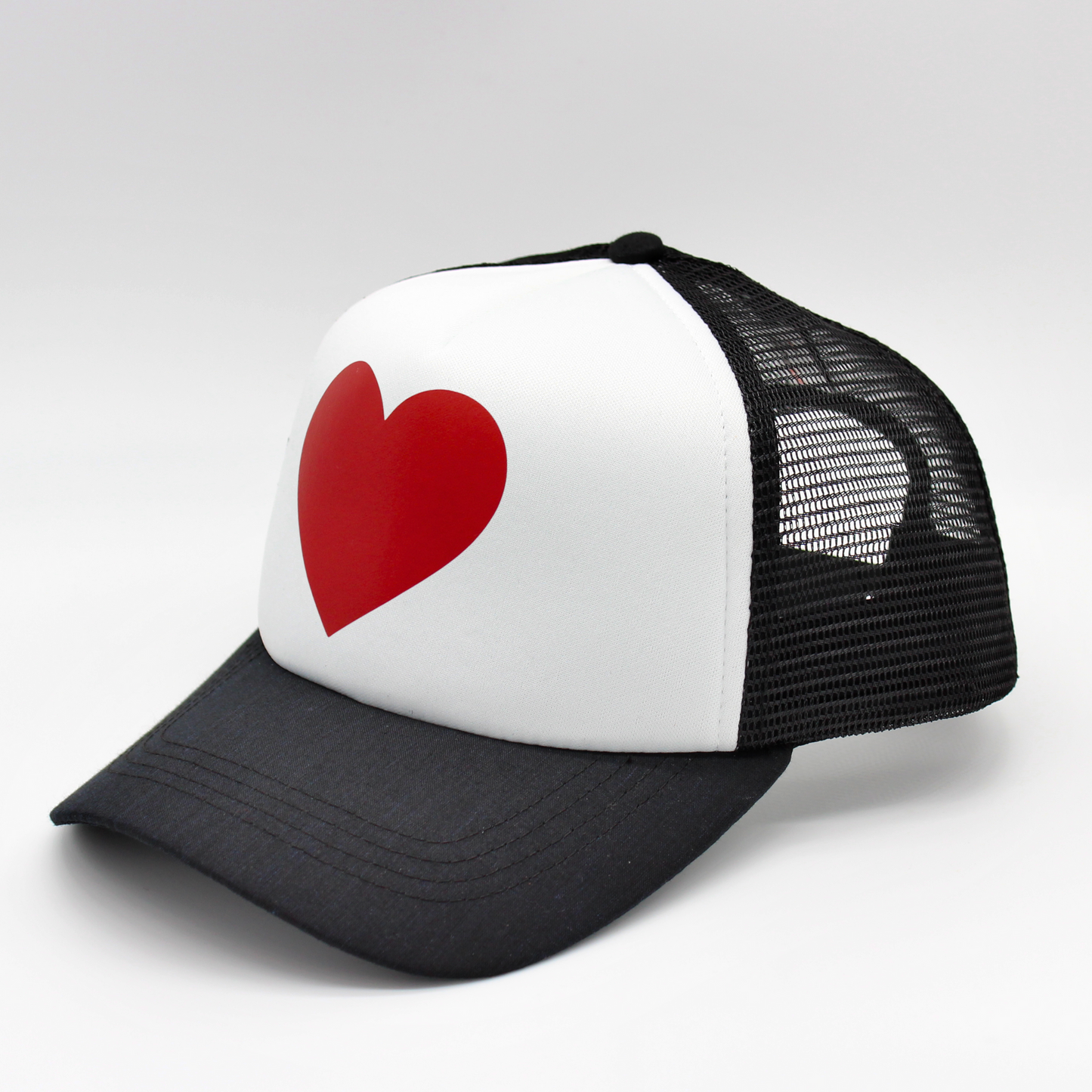 Heart Trucker Hat - Matching Human Hat