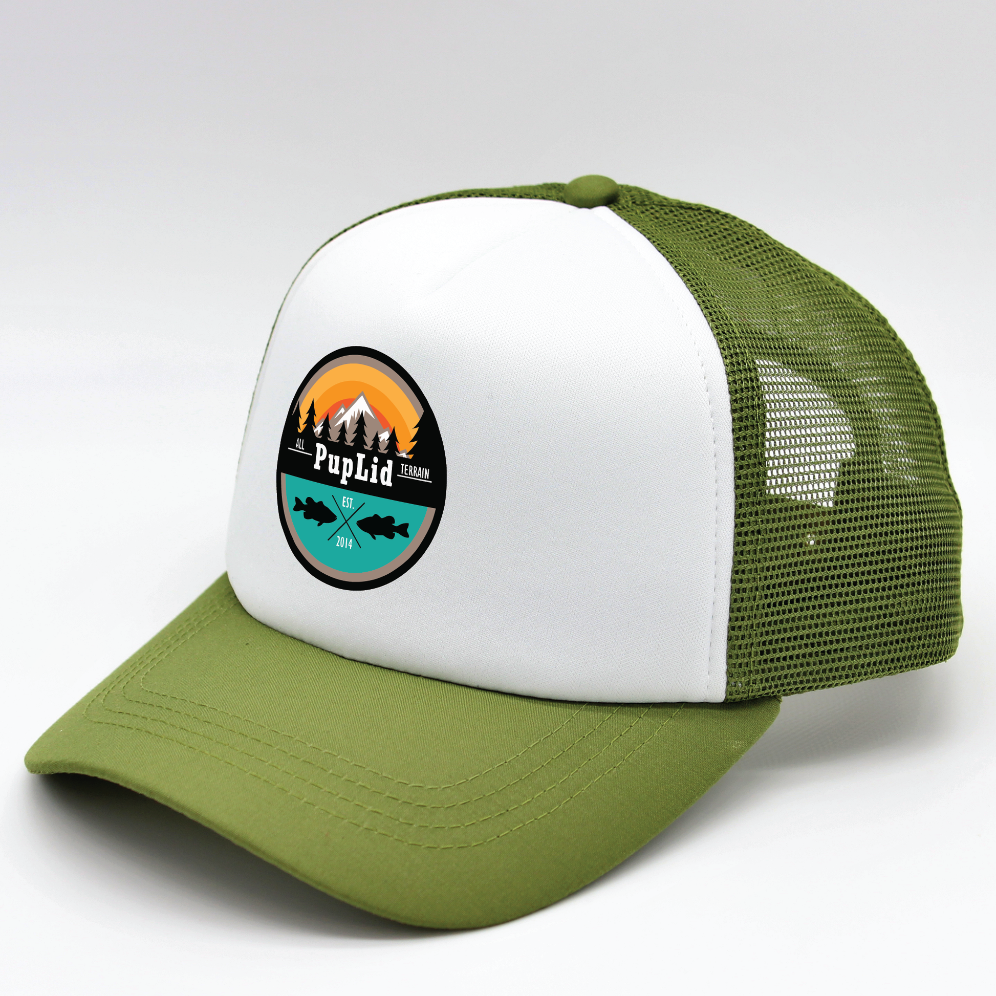 sunset designs matching human hat