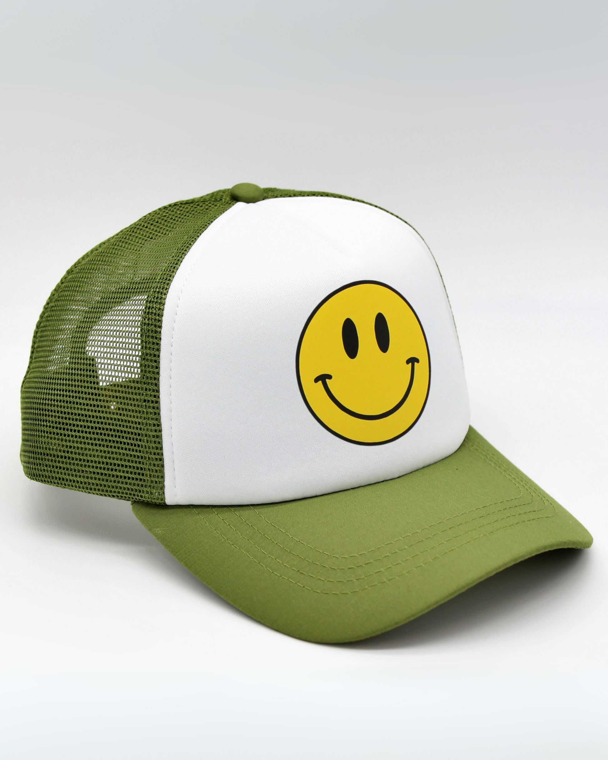 smiley matching human hat