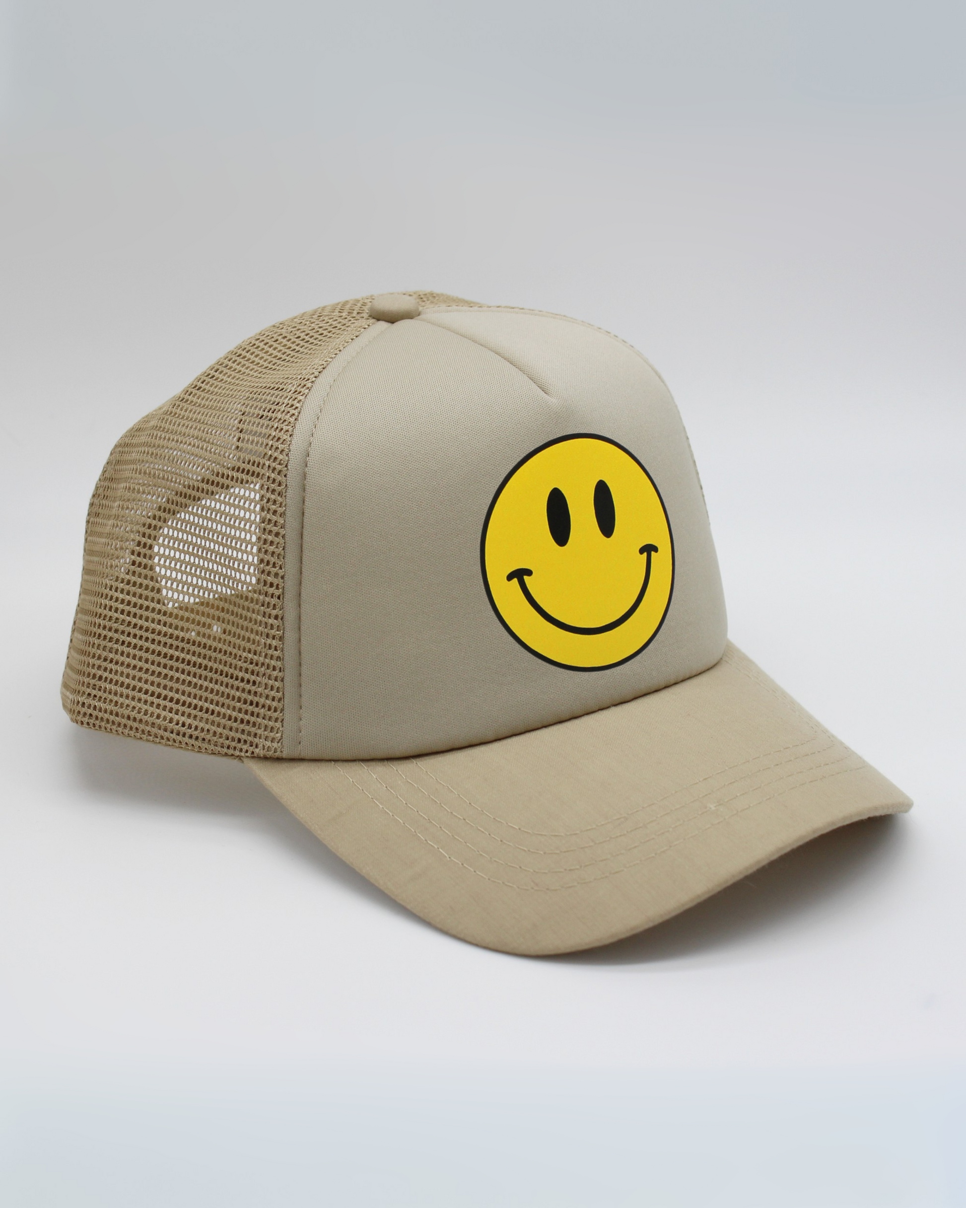 smiley matching human hat