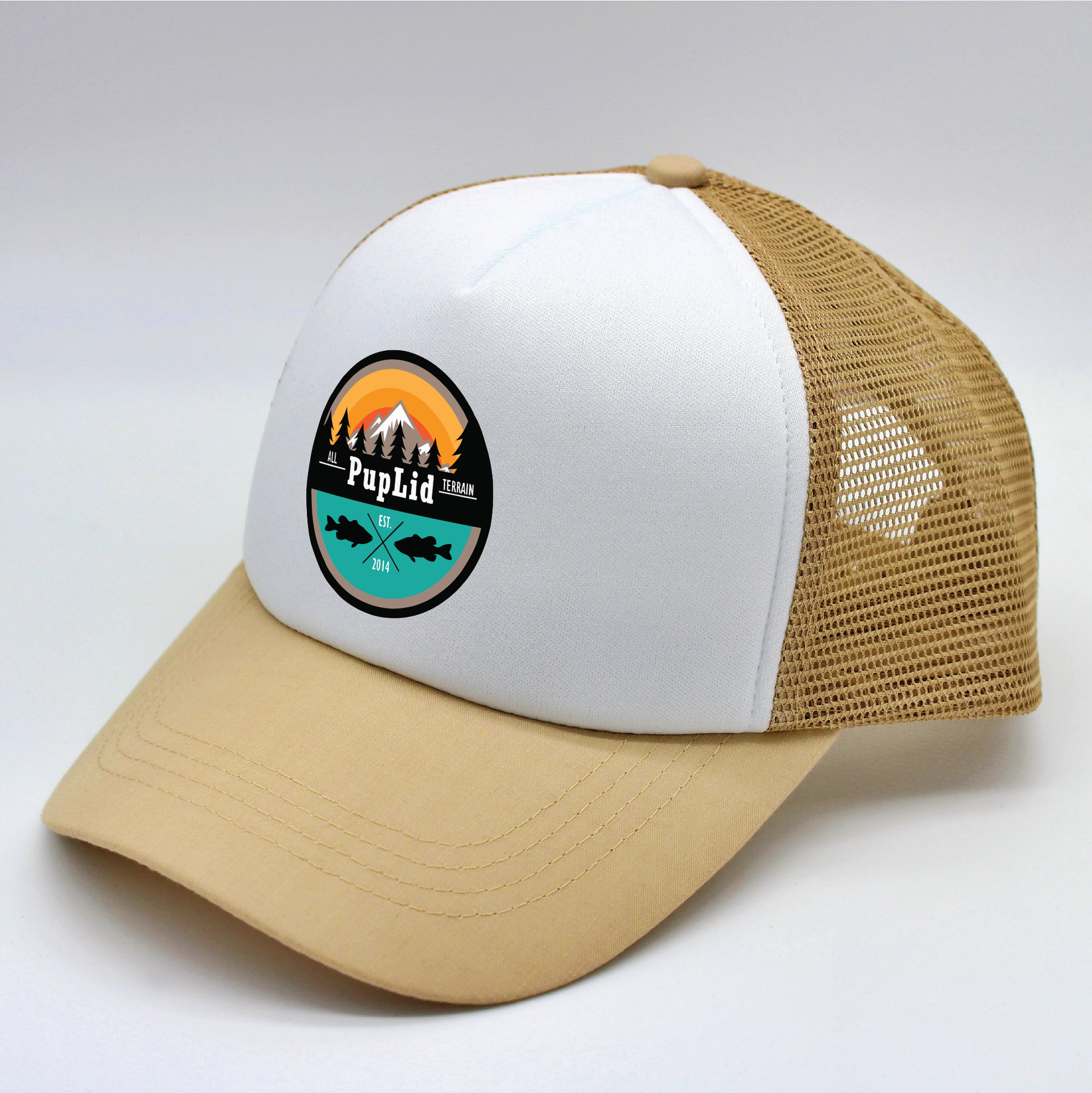 sunset designs matching human hat