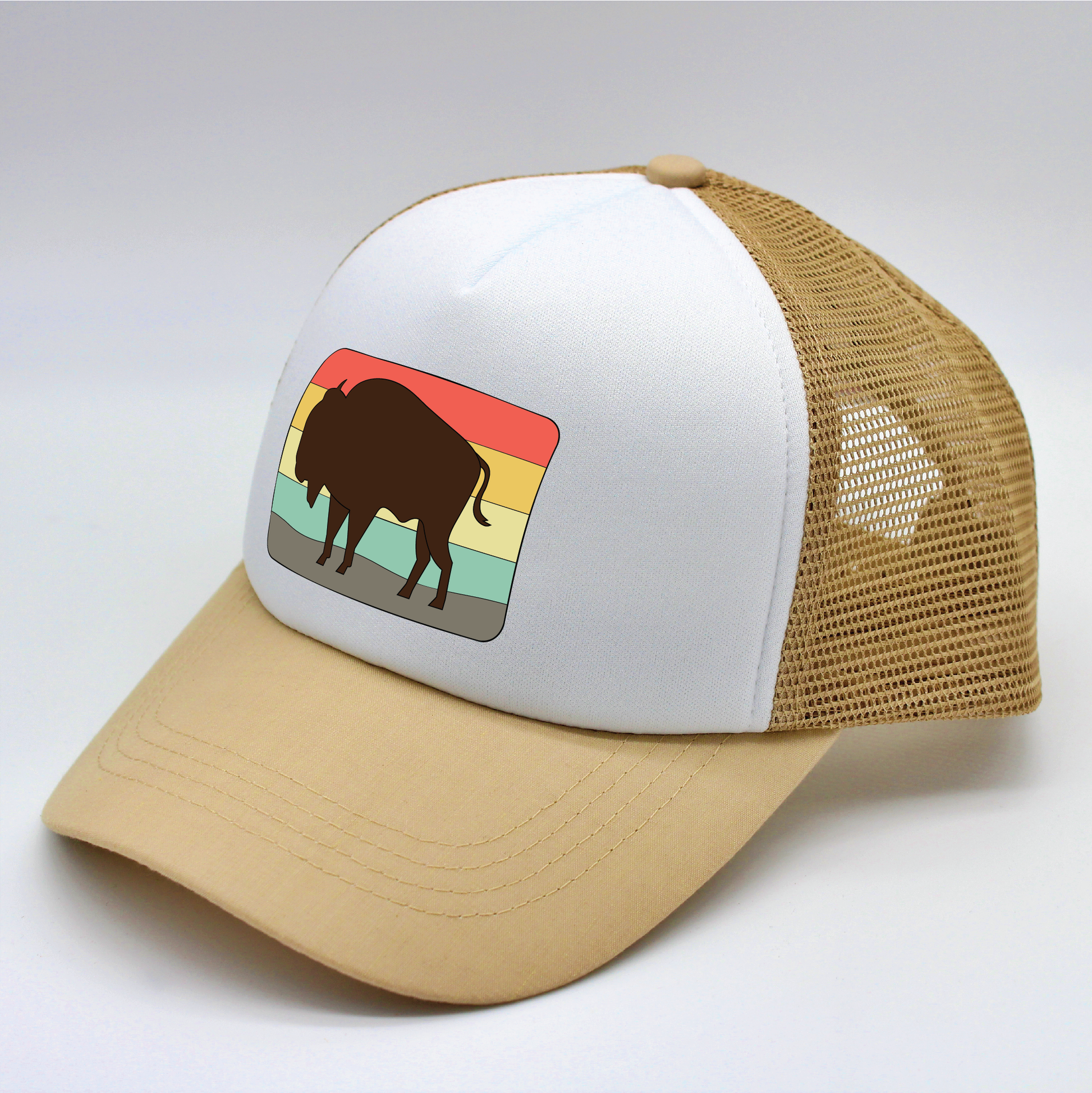 nature designs matching human hat