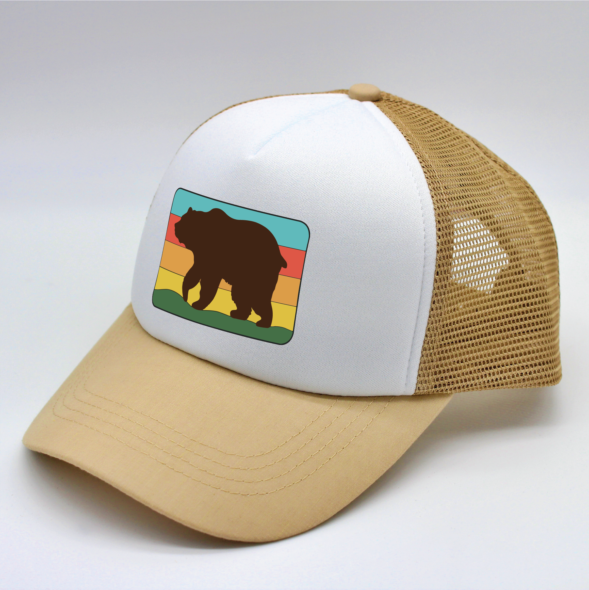 nature designs matching human hat