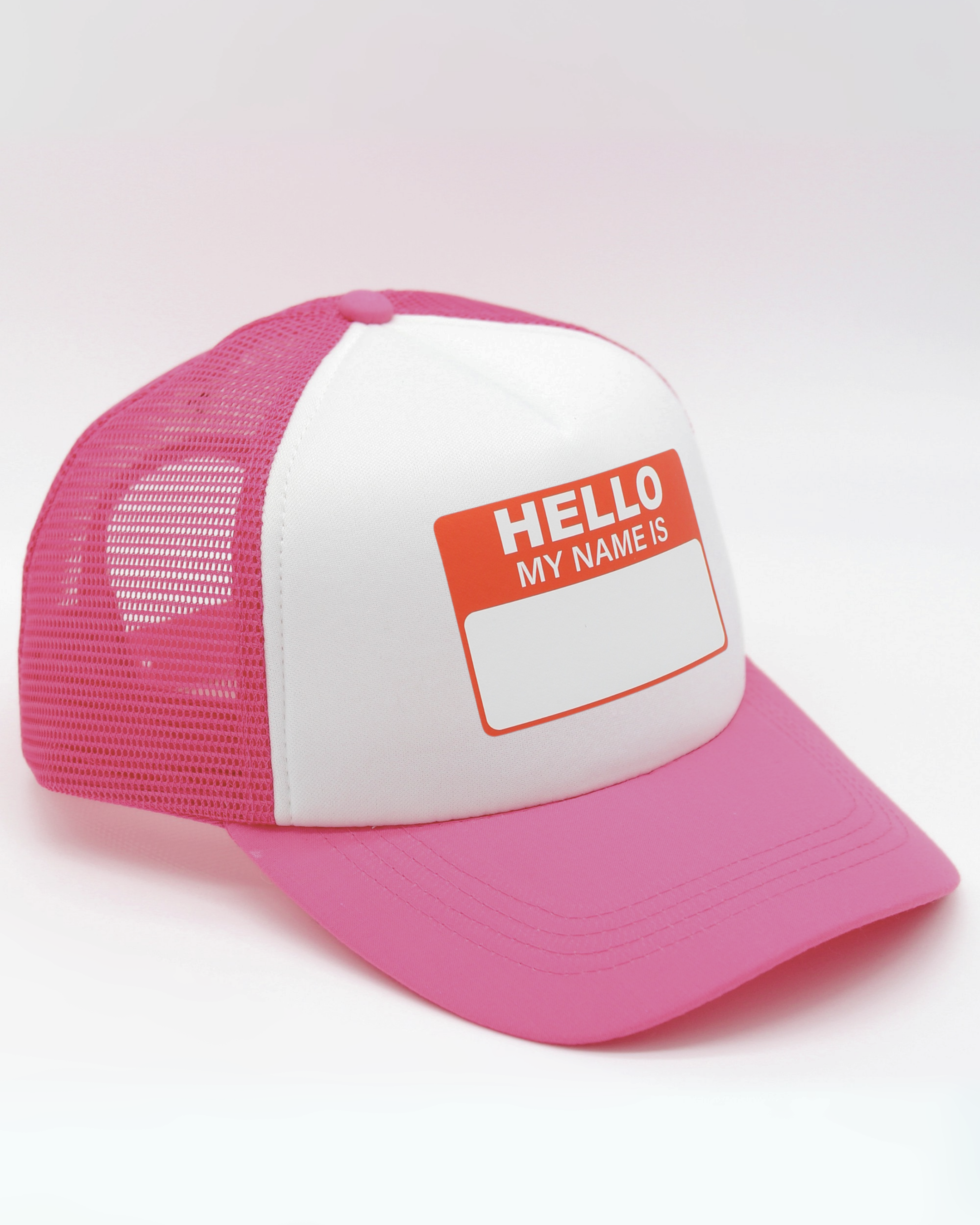 HELLO MY NAME IS | matching human hat