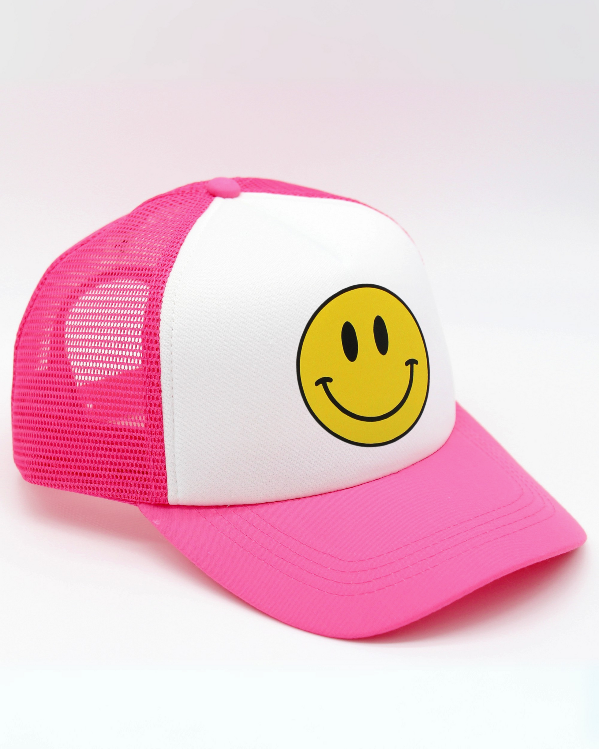 smiley matching human hat