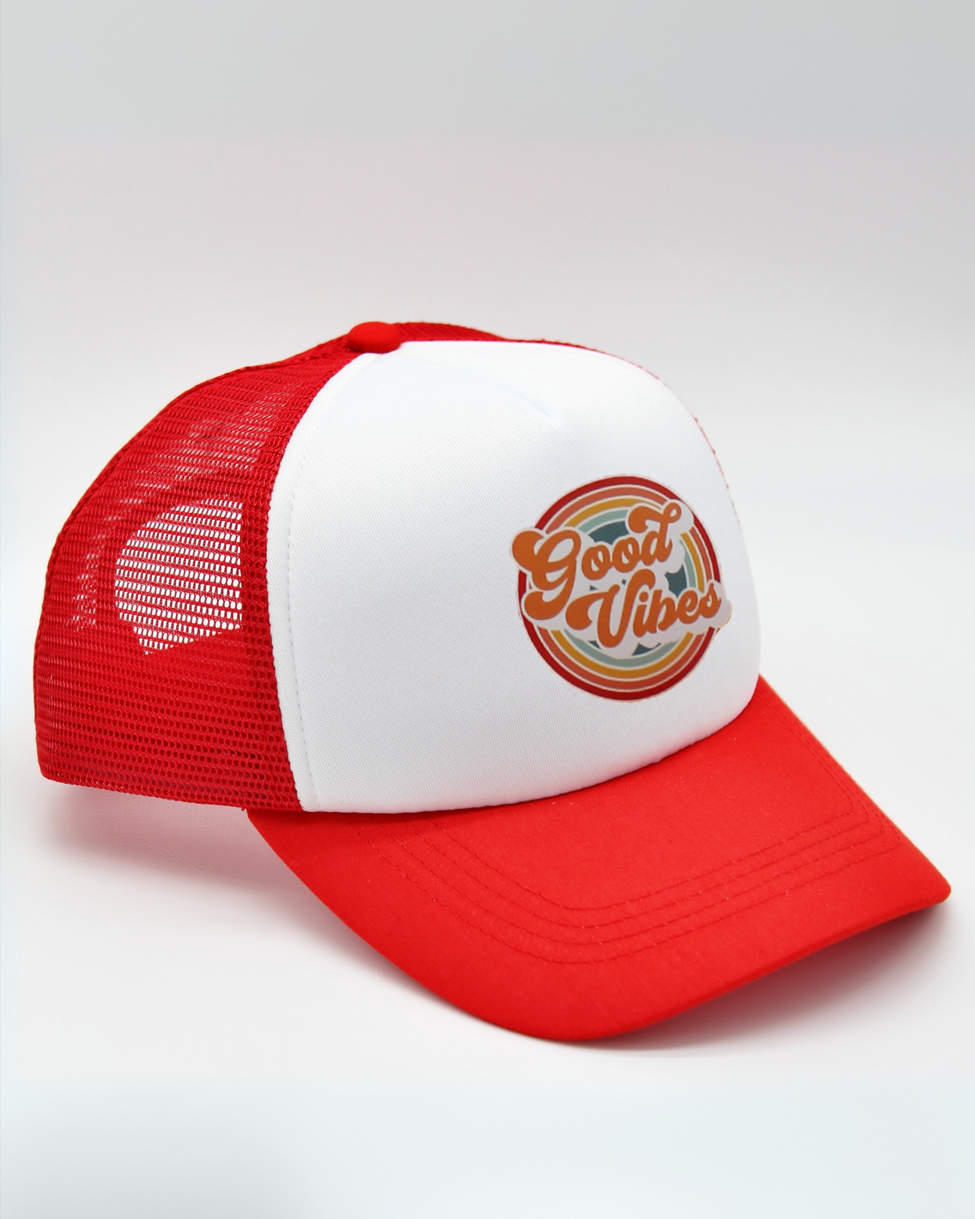 good vibes matching human hat