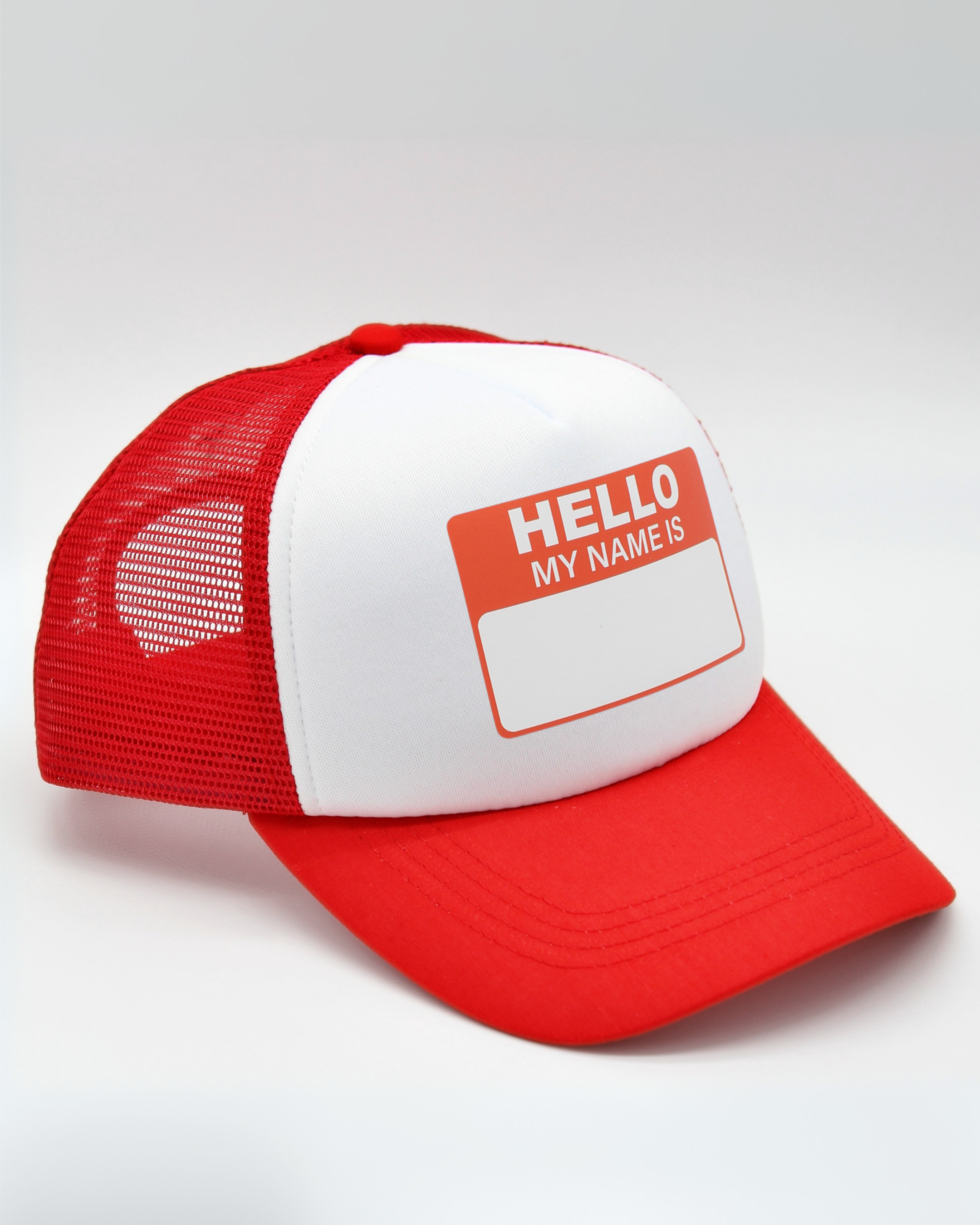 HELLO MY NAME IS | matching human hat