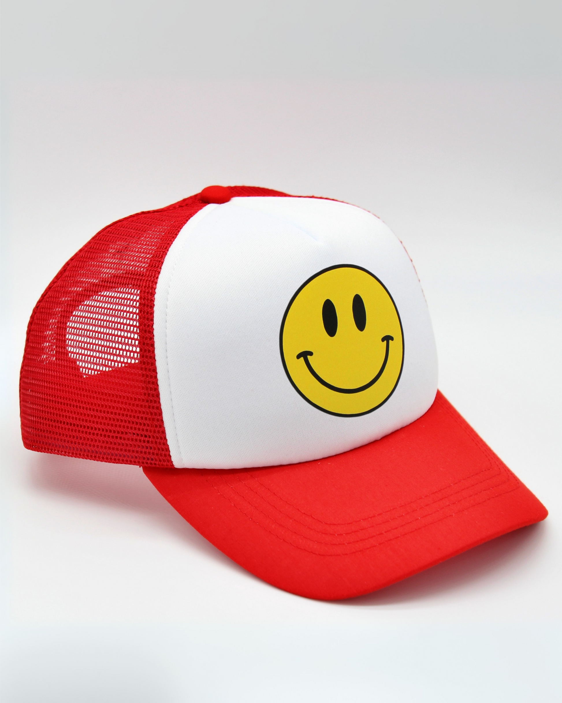 smiley matching human hat
